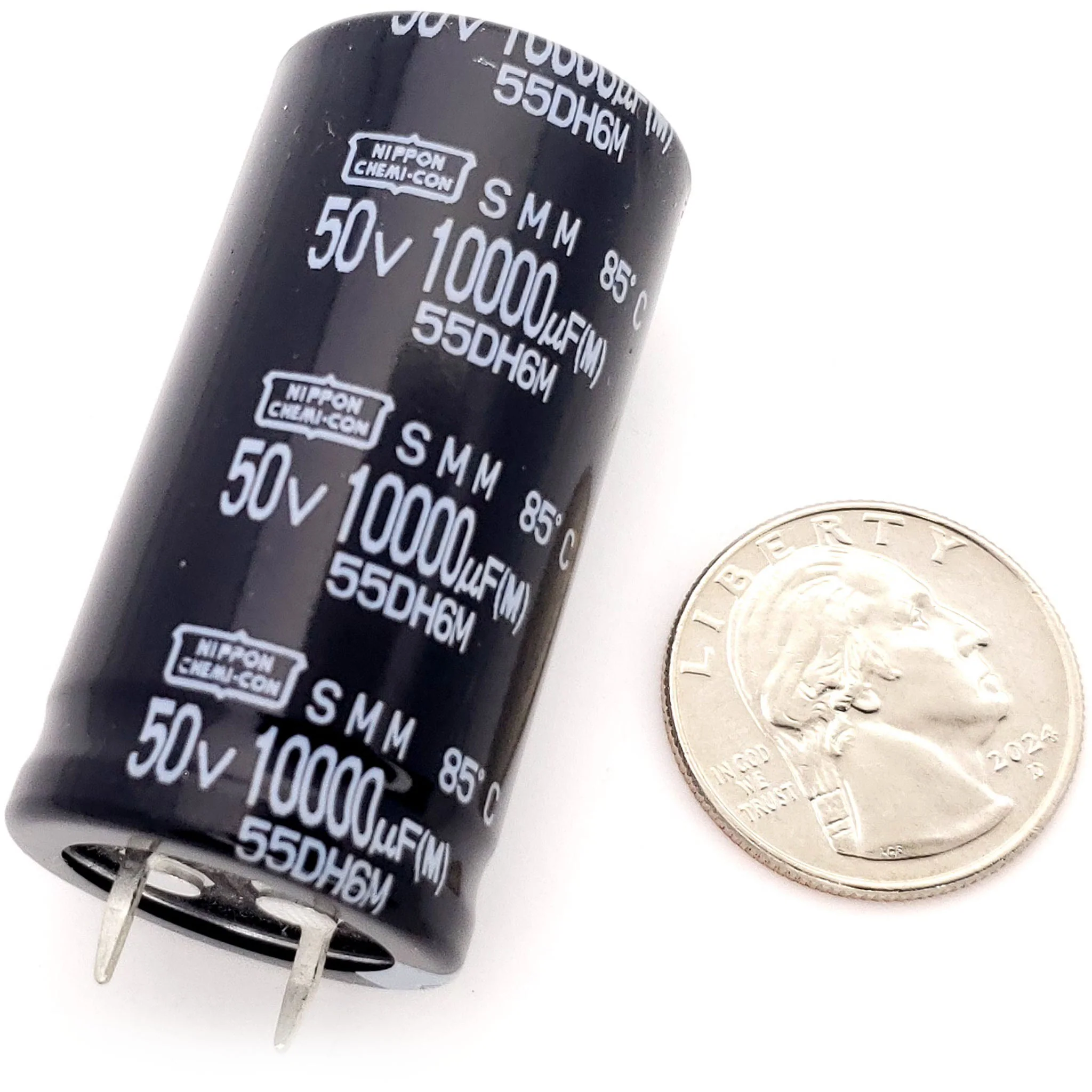 10000uF 50 Volt Electrolytic Capacitor - Image 2