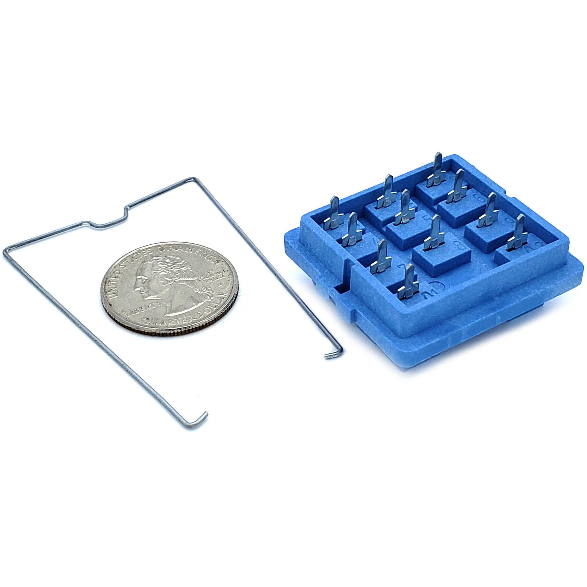 11-Pin PCB Relay Socket With Retaining Clip - Finder 92.13 - Image 2
