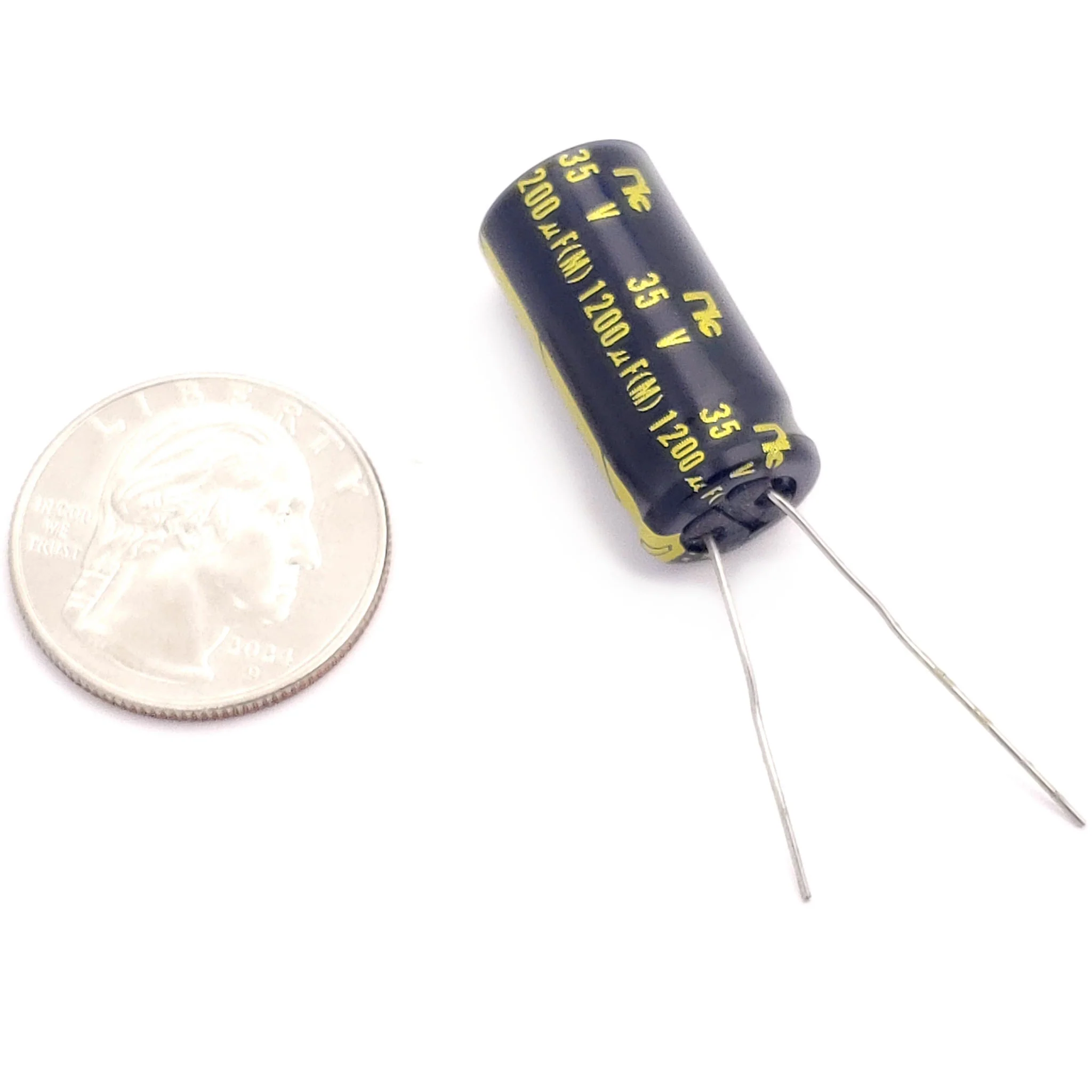 1200uF 35 Volt Electrolytic Capacitor - Image 2
