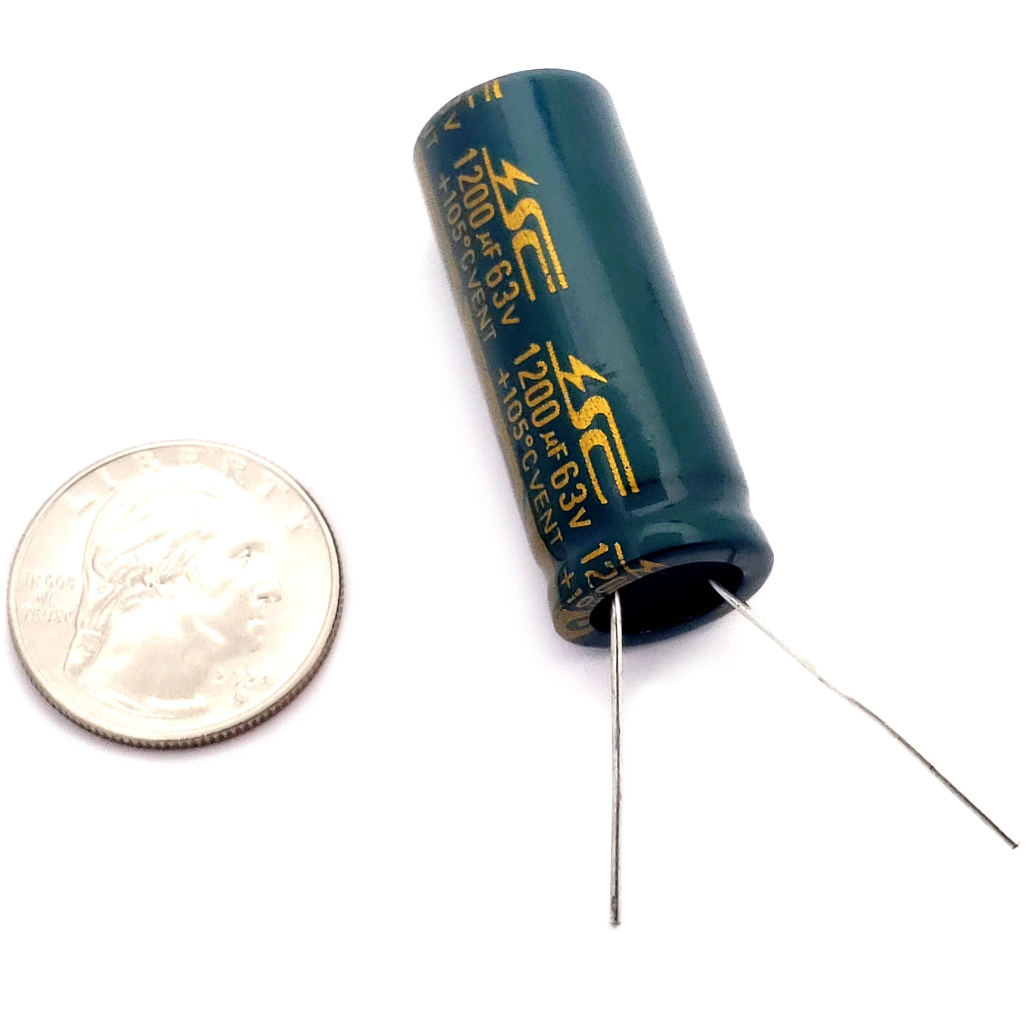 1200uF 63 Volt Electrolytic Capacitor - Image 2