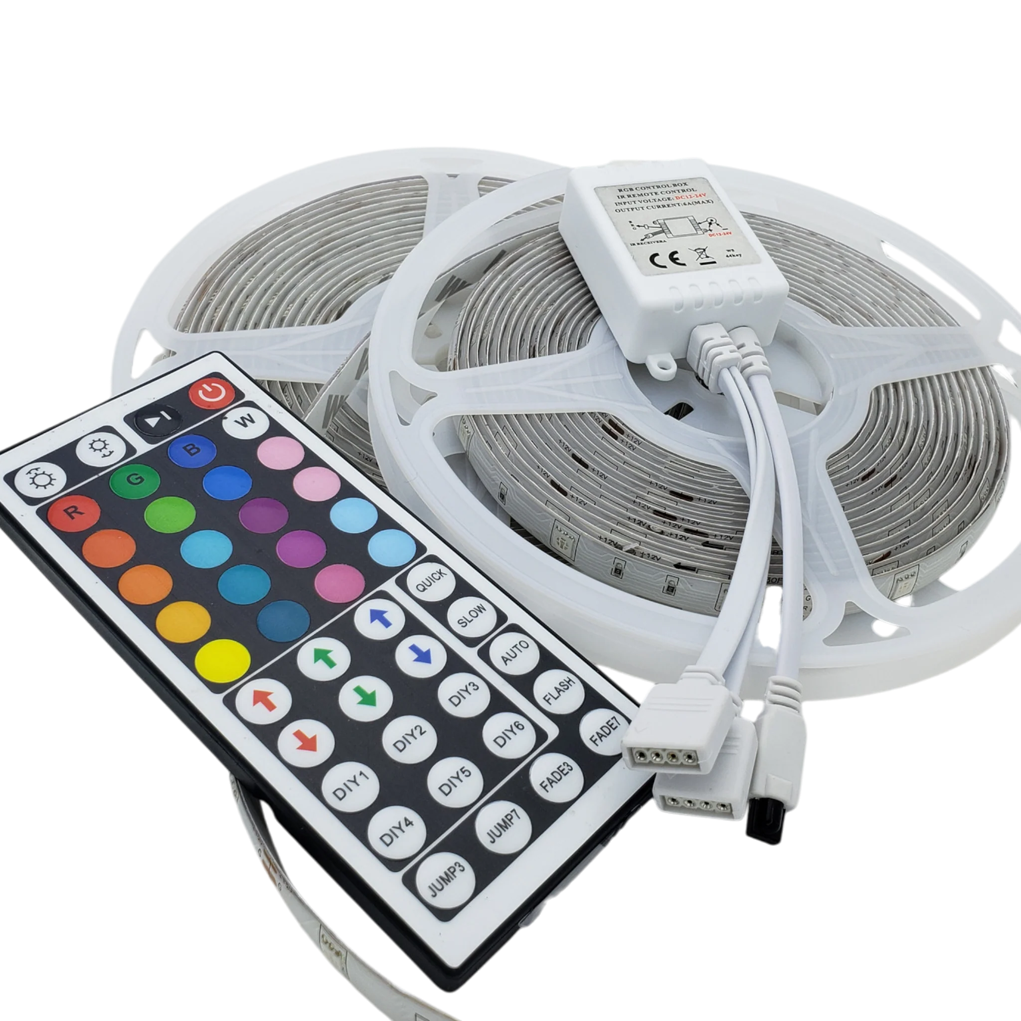 12V RGB LED Strip Kit - 32.8ft IP65