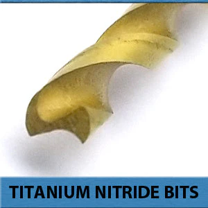 VETCO Titanium Nitride Drill Bit Set - 13 Pieces Hex Shank Quick Change Speed Lock Wood Plastic Aluminum - Image 5
