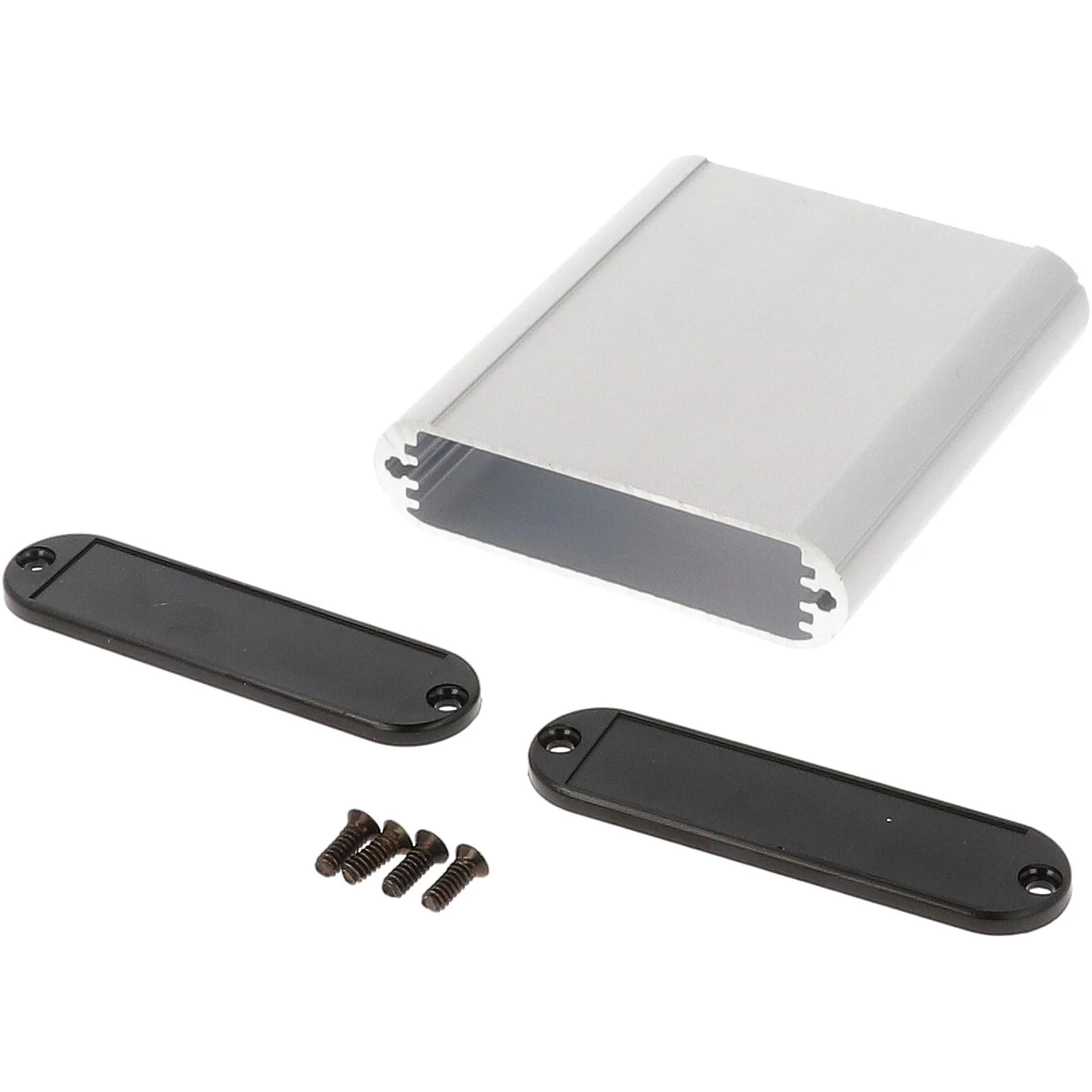 Extruded Aluminum Enclosure w/ Plastic End Panels, small - Image 2