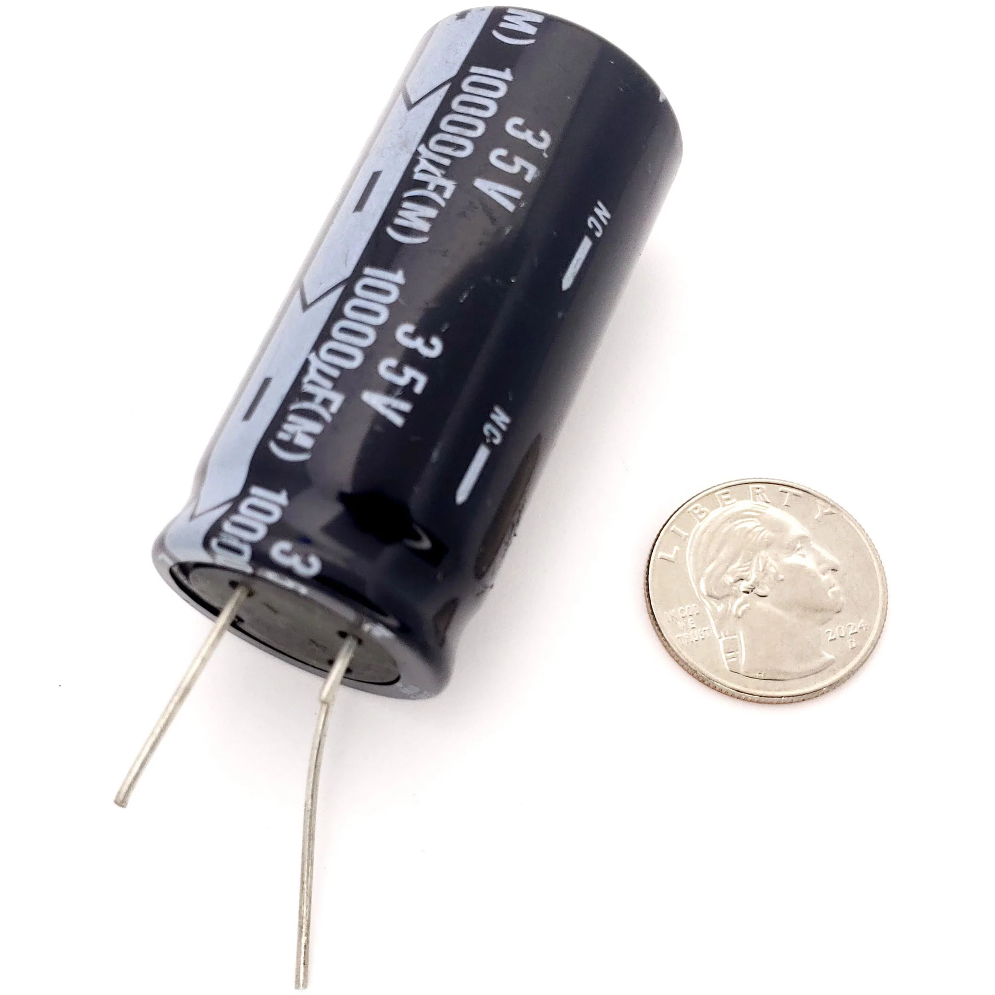 10000uF 35 Volt Electrolytic Capacitor - Image 2
