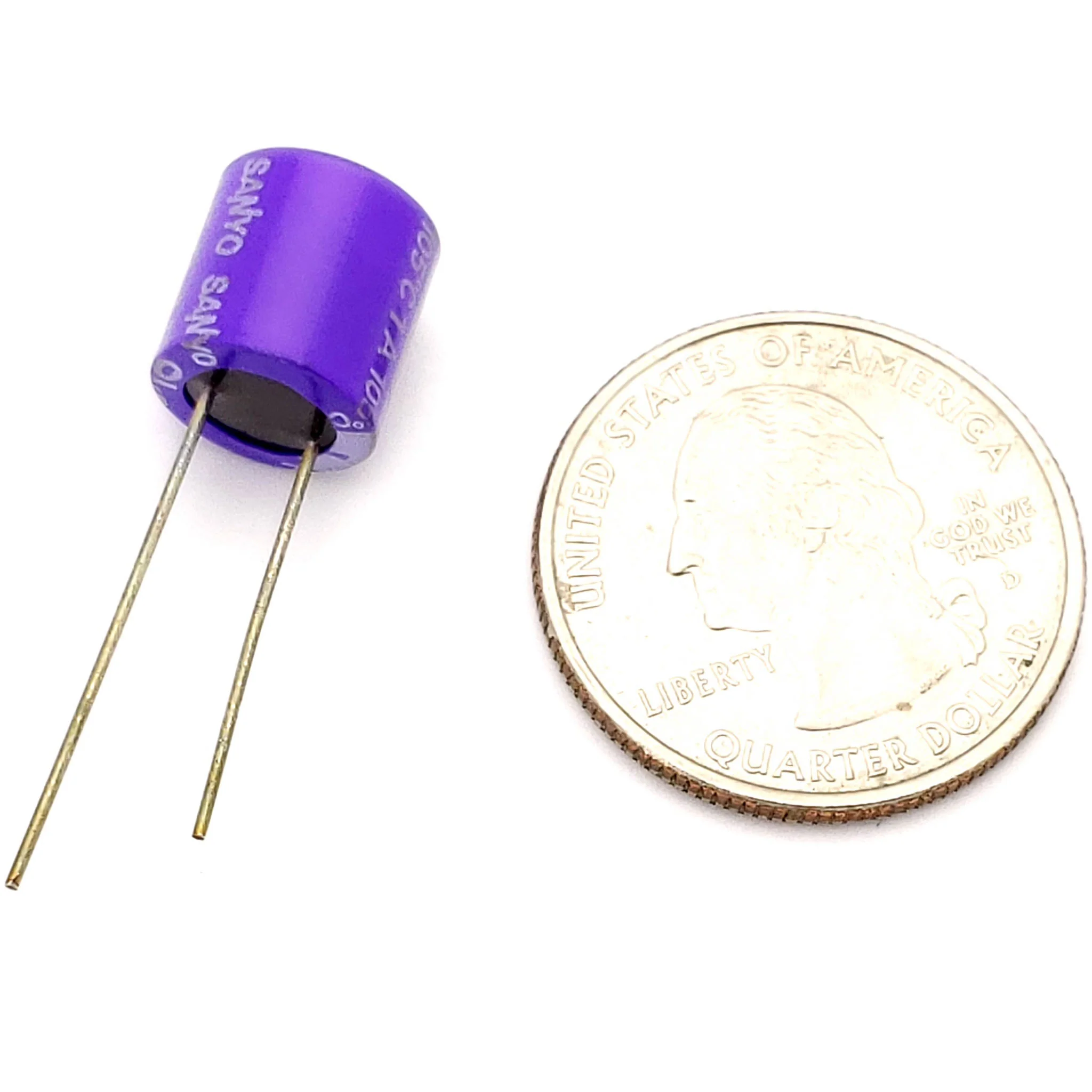 150uF 16 Volt Electrolytic Capacitor - Image 2