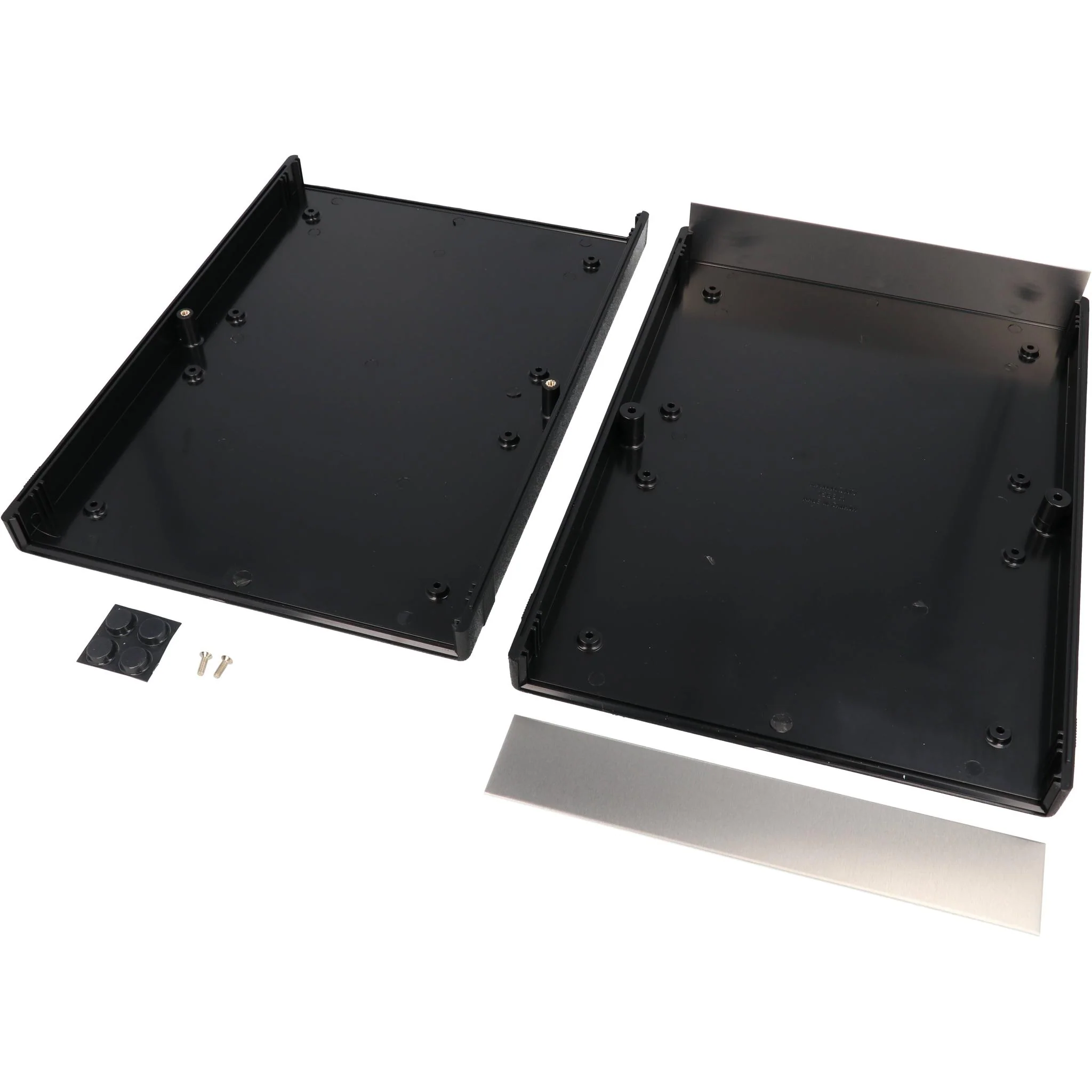 11" x 7.8" x 1.6" ABS Box w/Aluminum Panels - Image 2