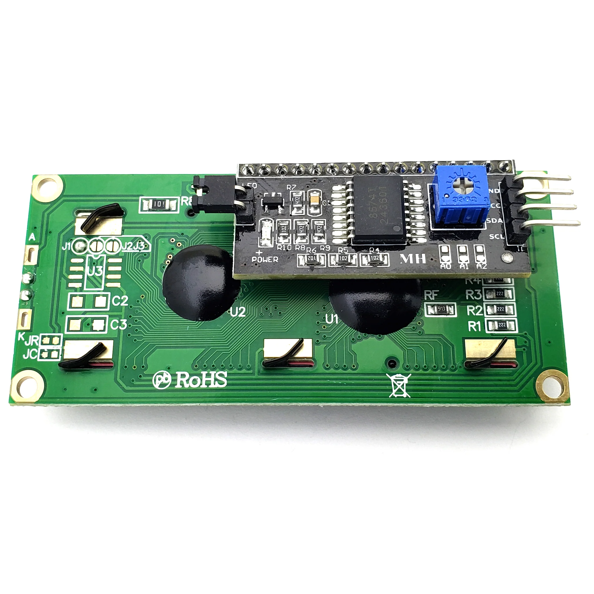 16 x 2 Character Backlit LCD - For Arduino, Raspberry Pi - With I2C Interface Backpack (D6) - Image 4