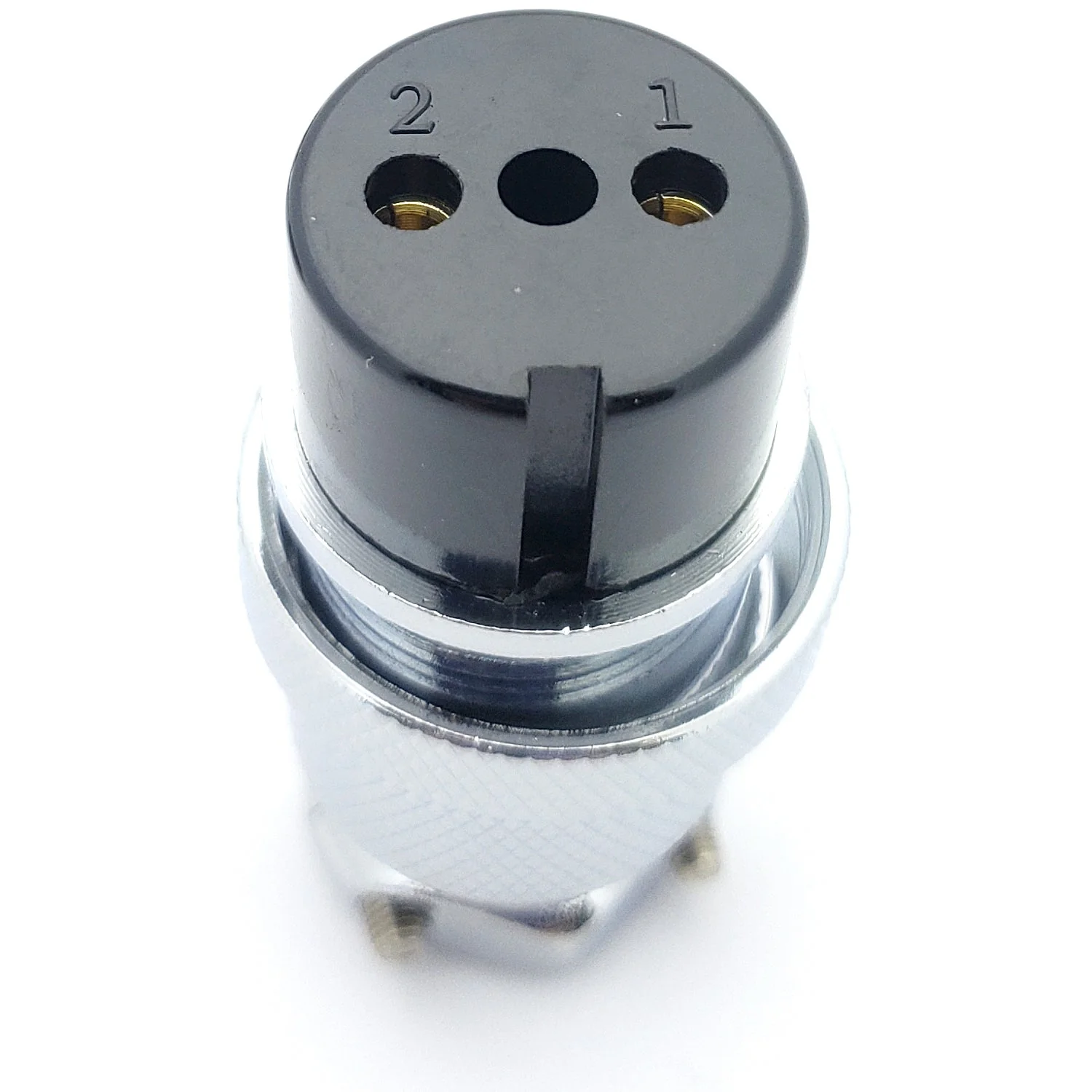 2 Pin Mic Connector Male/Female Pair - Extra Large - 20A 300V HEAVY DUTY GX25 - Image 3