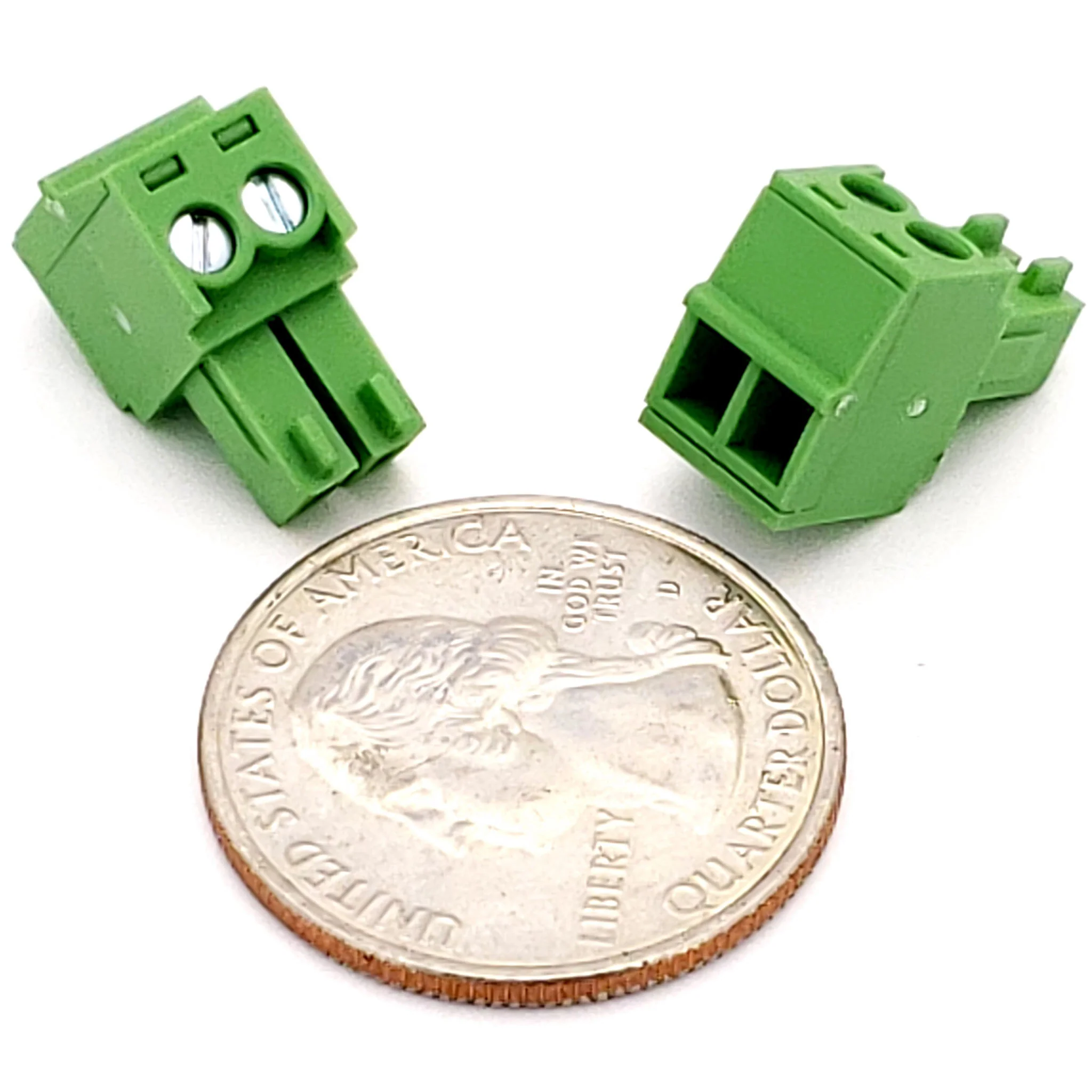 2 Position Phoenix Connector Plug - 24-12AWG Wire / 12A - Image 2