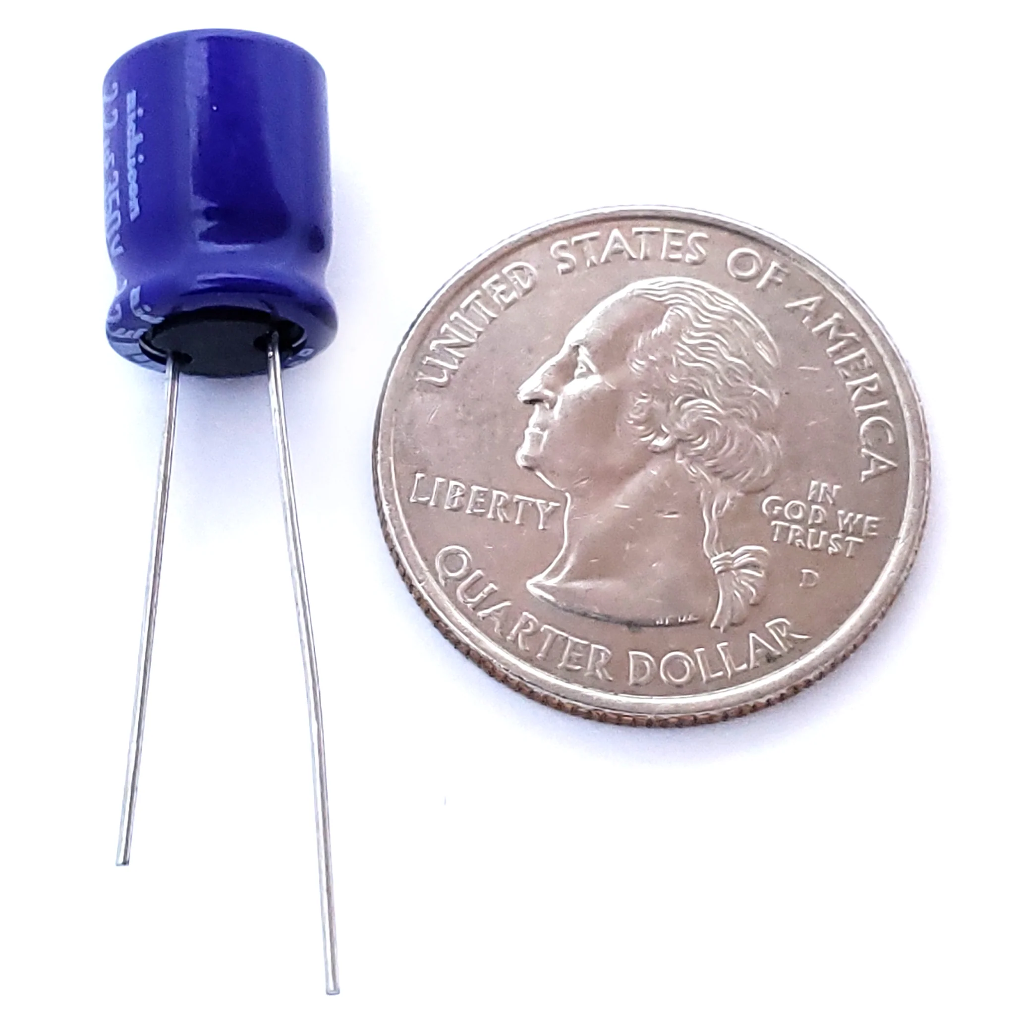 2.2uF 350 Volt Electrolytic Capacitor - Image 2