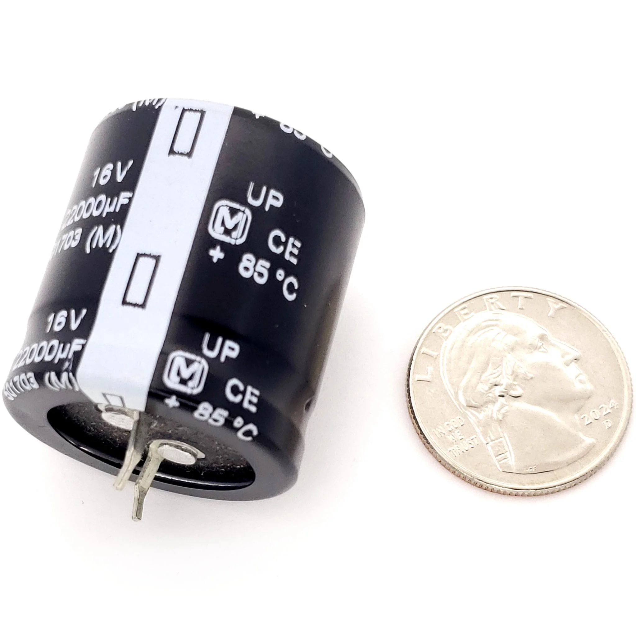 22000uF 16 Volt Electrolytic Capacitor - Image 2