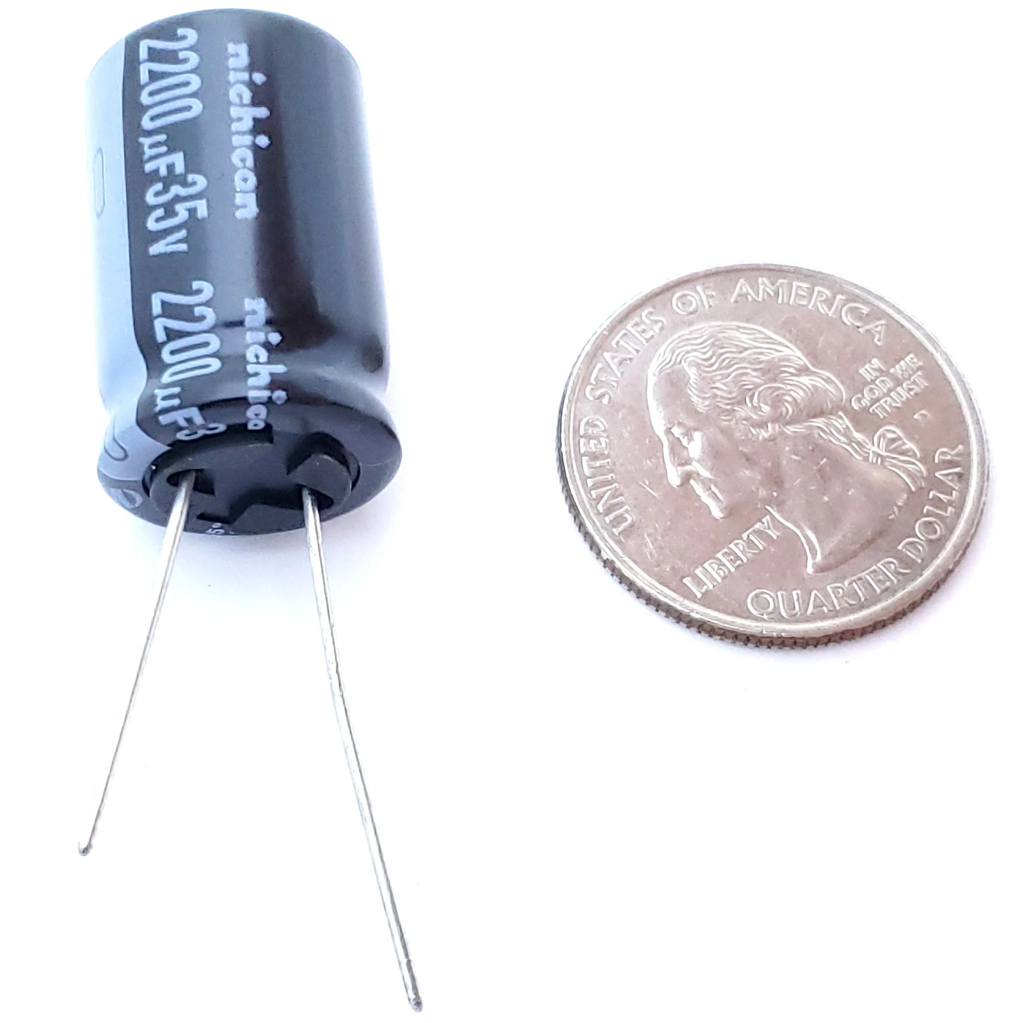 2200uF 35 Volt Electrolytic Capacitor - Image 2
