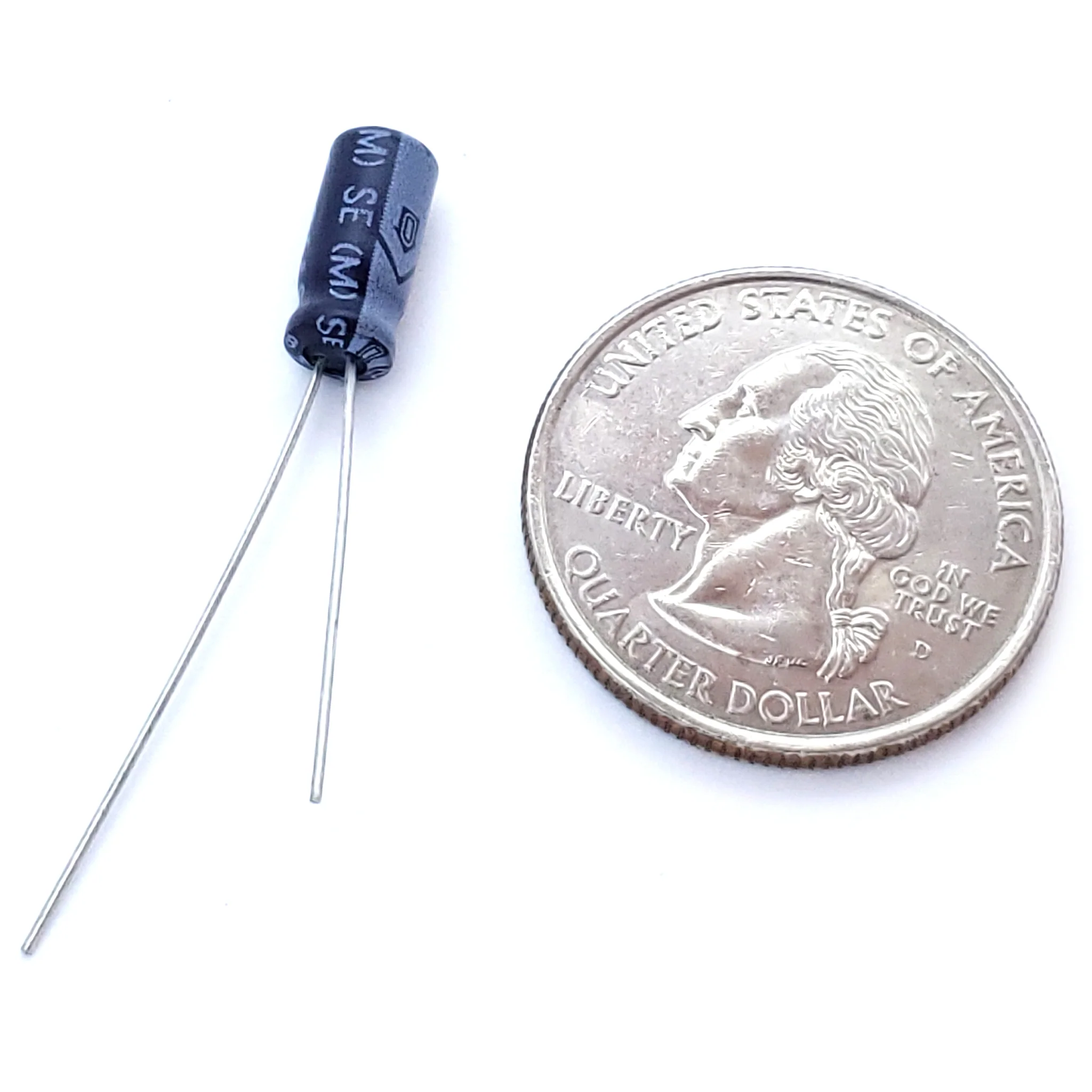 22uF 25 Volt Electrolytic Capacitor - Image 2