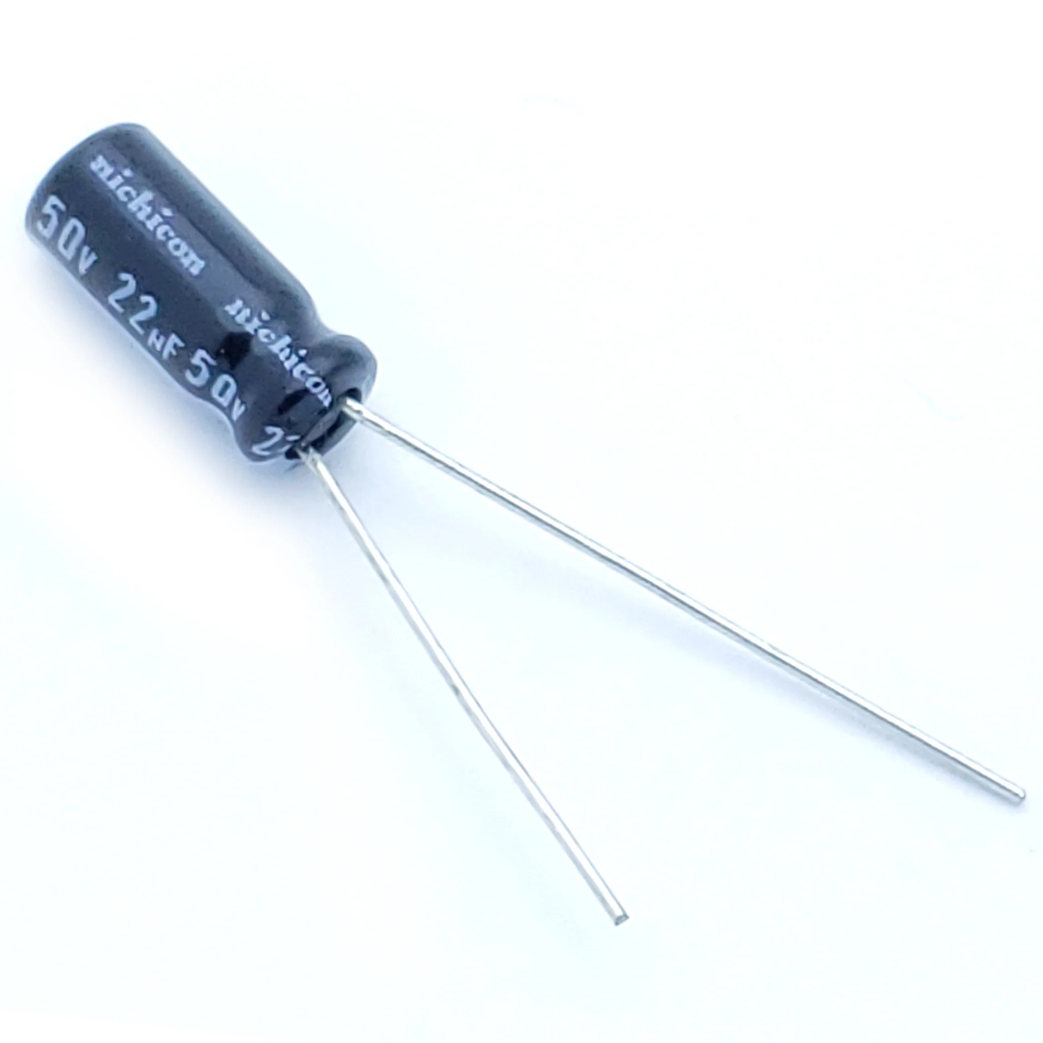 22uF 50 Volt Electrolytic Capacitor