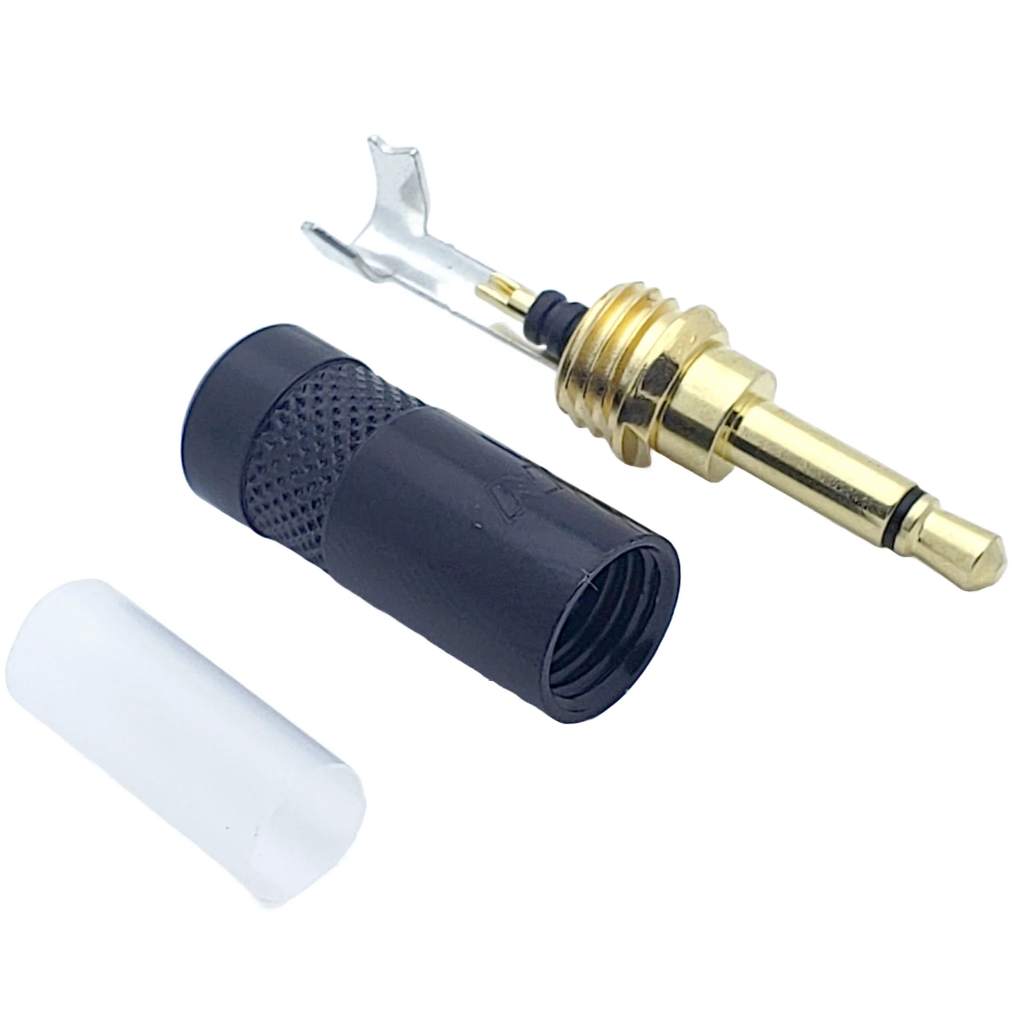 3.5mm Mono Plug - Gold Plated, Metal Housing - Image 2
