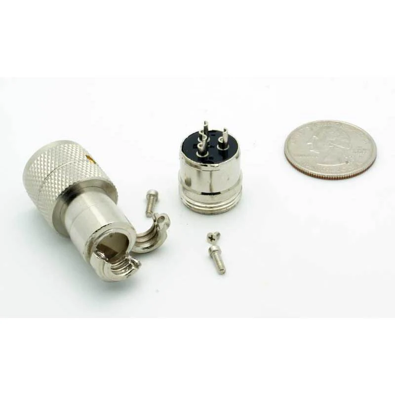 3 Pin Male Inline CB Mic Connector - Image 4