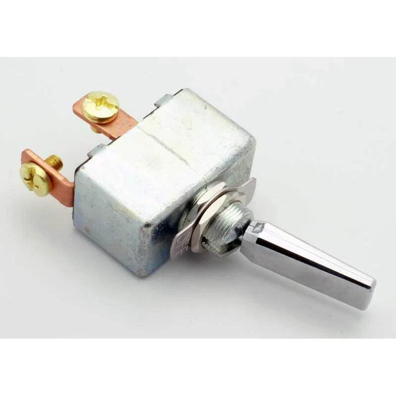 SPST Toggle Switch Paddle Handle Chrome 50A