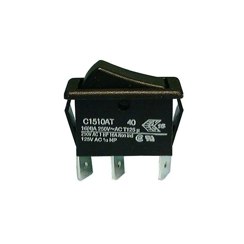Philmore LKG 30-965 Rocker Switch SPDT 16A (ON)-OFF-(ON) Momentary - ARCOLECTRIC