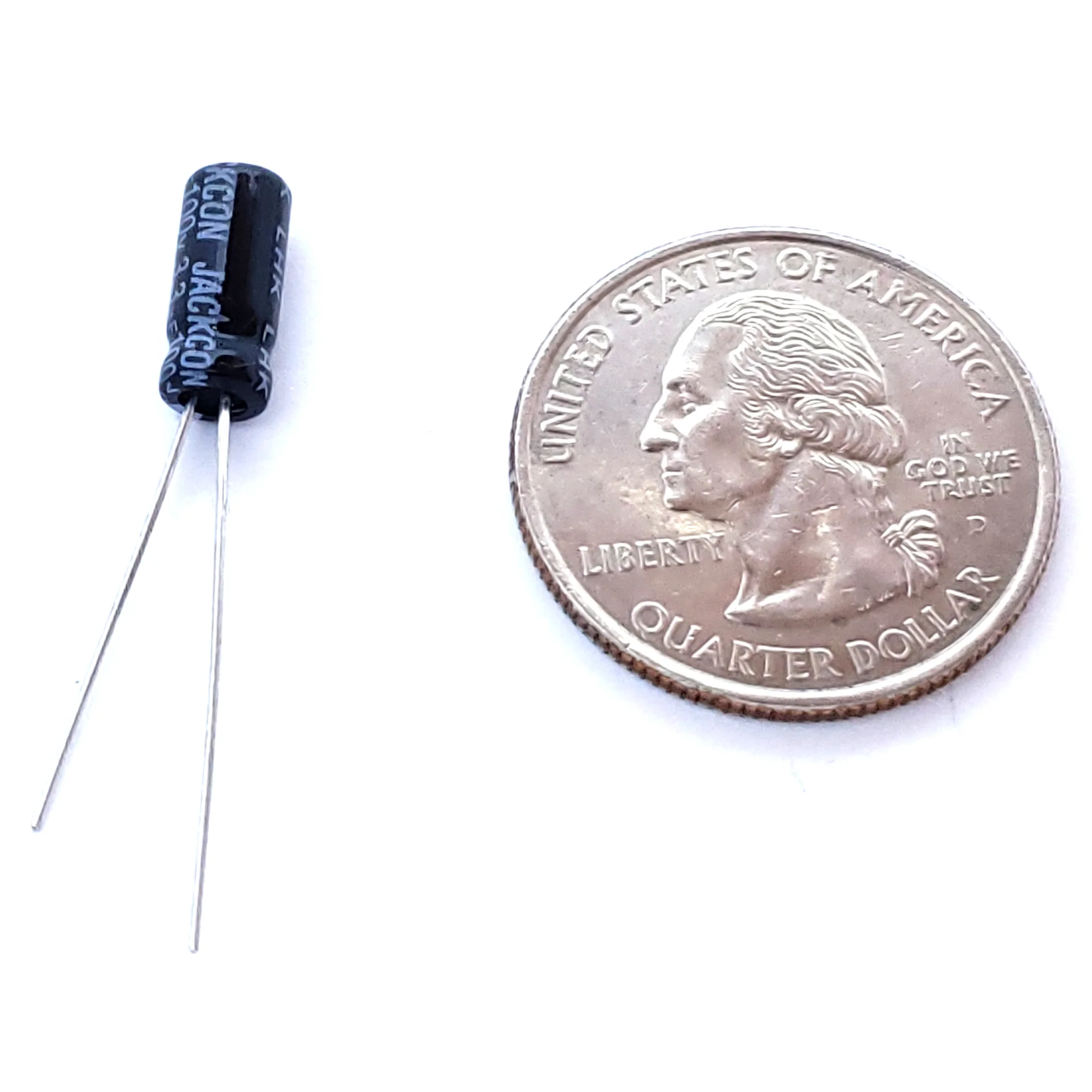 3.3uF 100 Volt Electrolytic Capacitor - Image 2