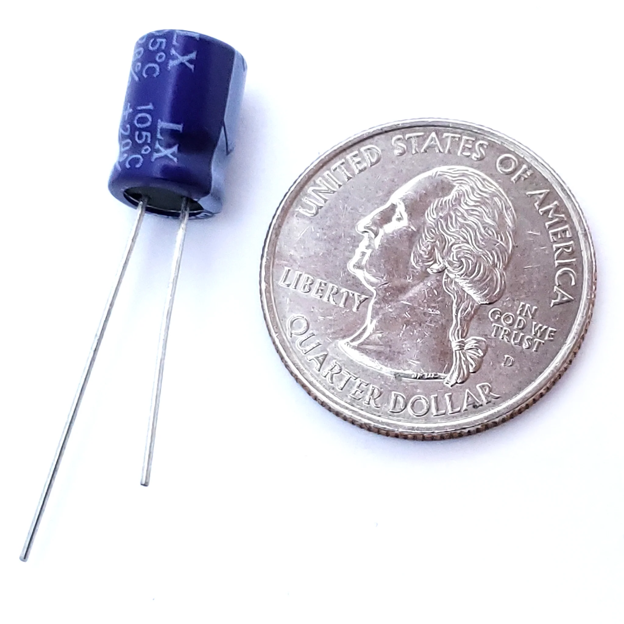 3.3uF 250 Volt Electrolytic Capacitor - Image 2