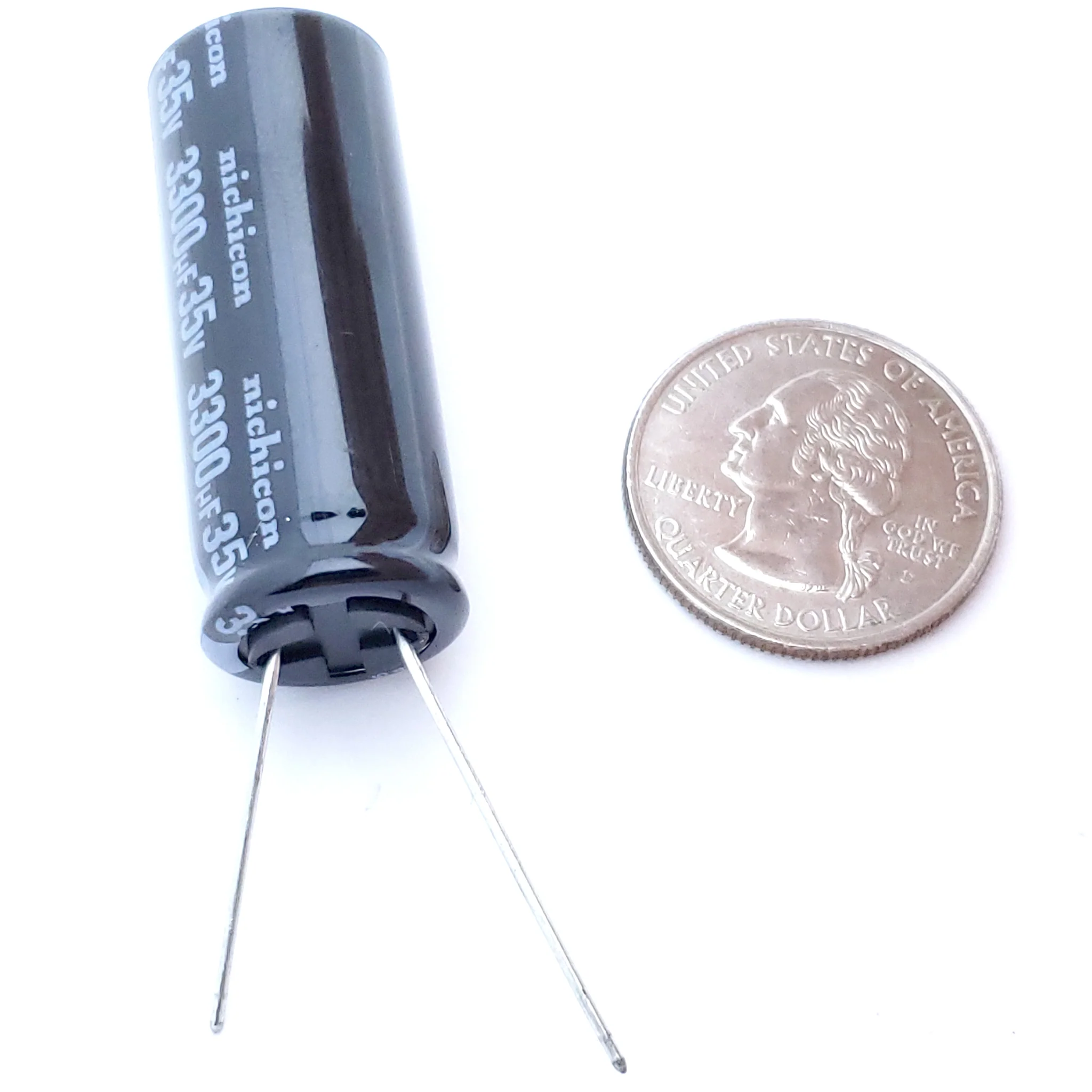 3300uF 35 Volt Electrolytic Capacitor - Image 2