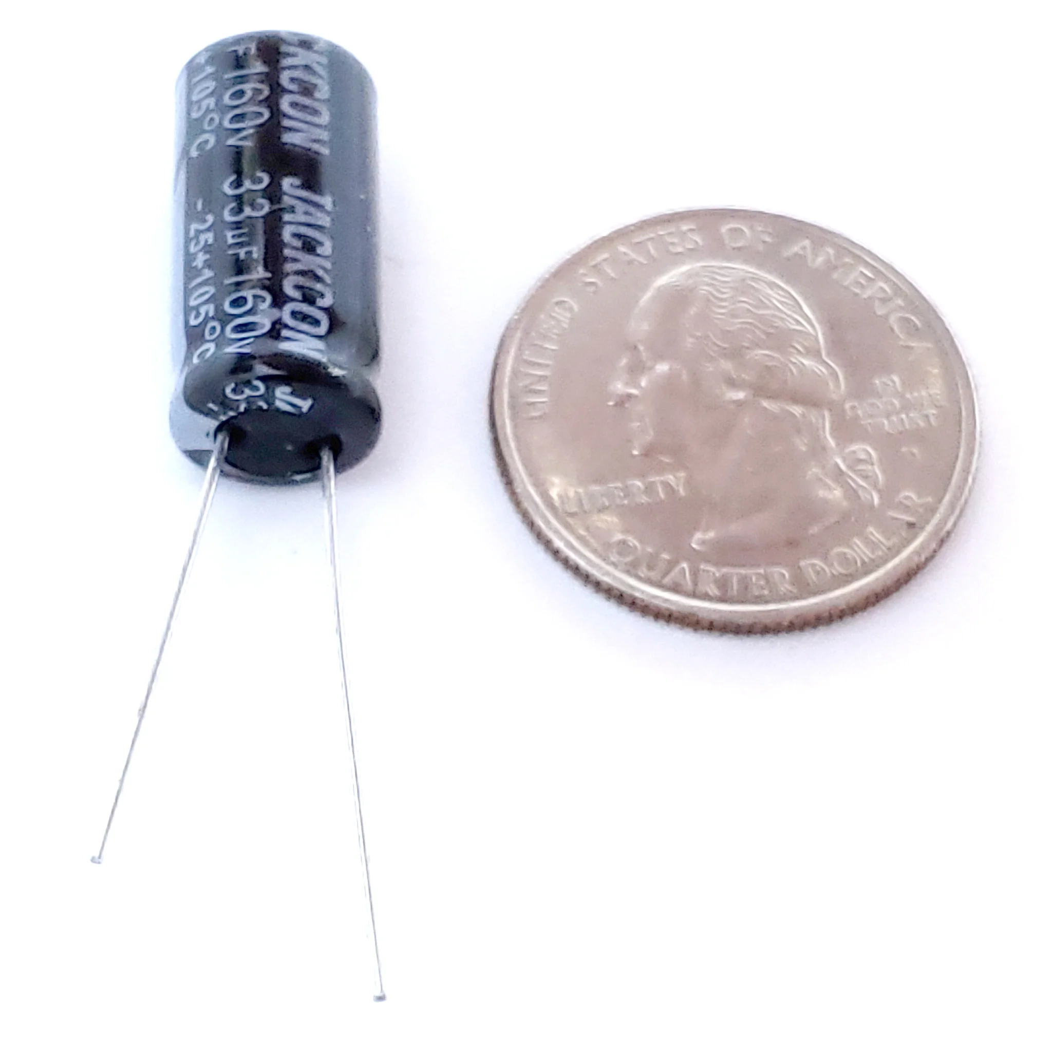 33uF 160 Volt Electrolytic Capacitor - Image 2