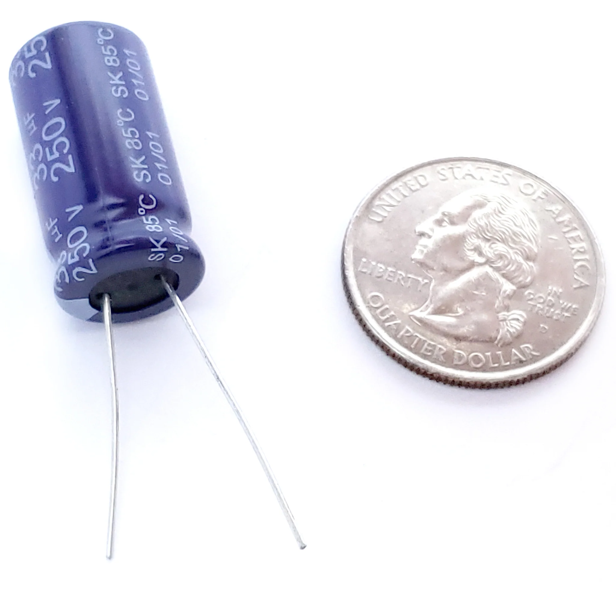 33uF 250 Volt Electrolytic Capacitor - Image 2