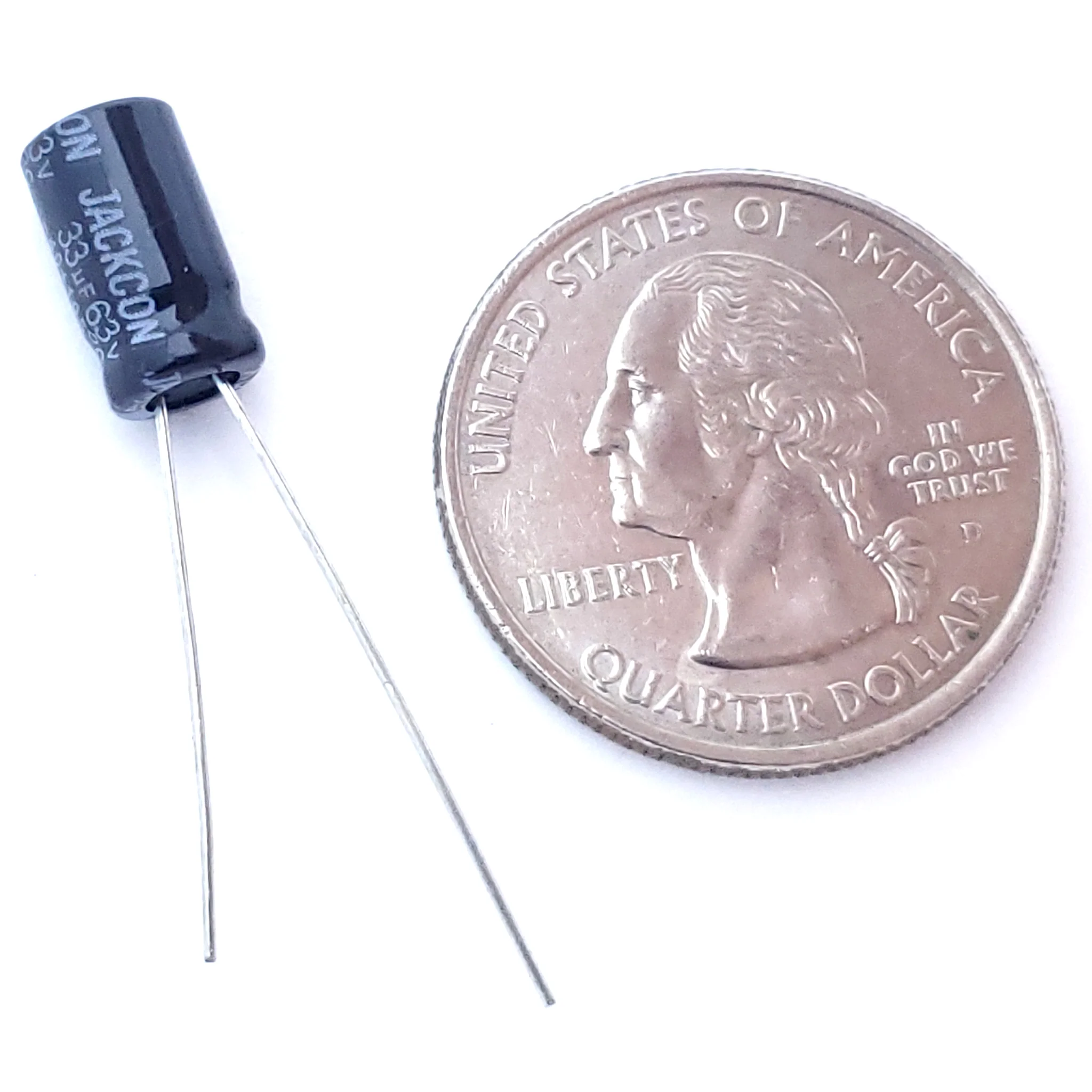 33uF 63 Volt Electrolytic Capacitor - Image 2