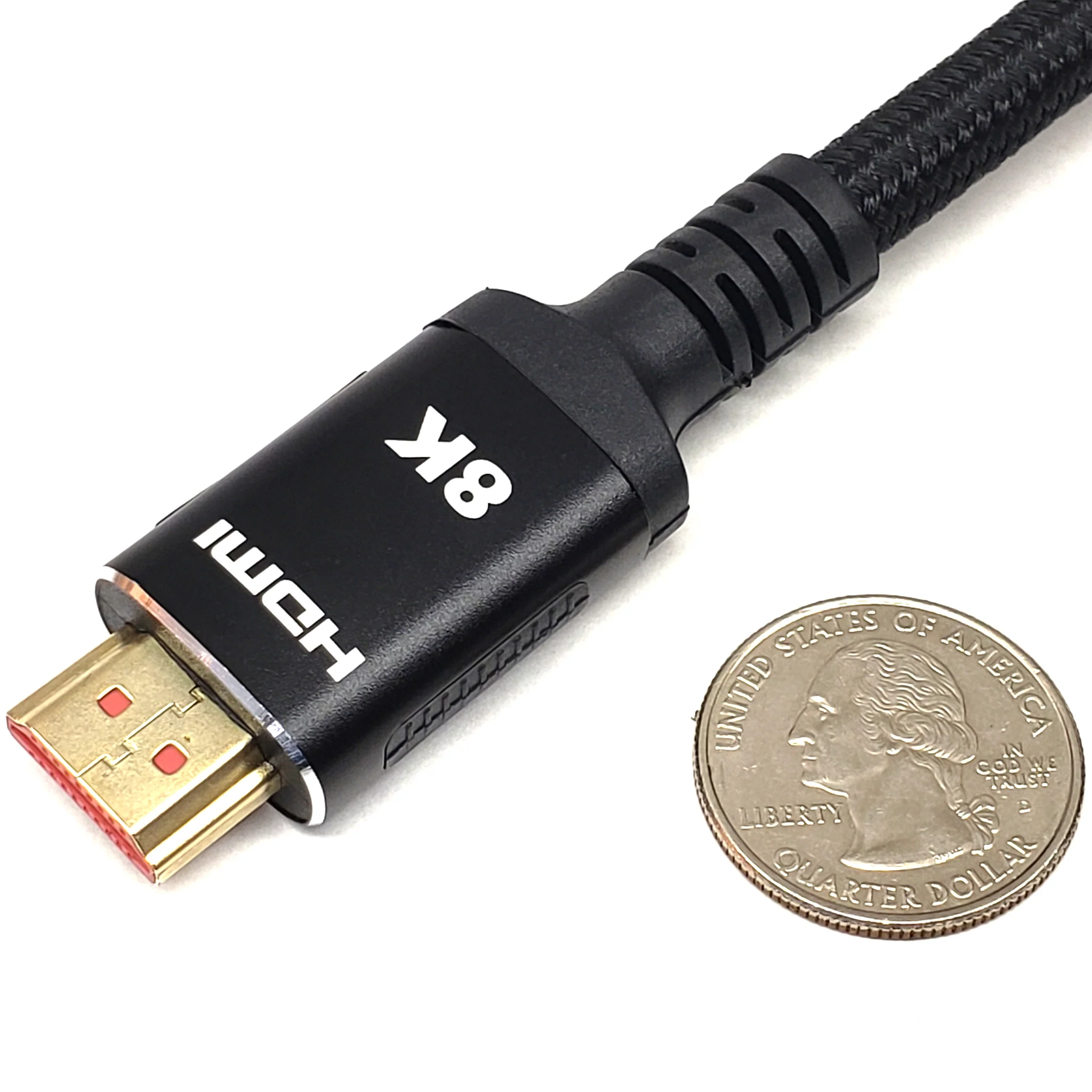 35' 8K HDMI 2.1 Male - Male Cable - Image 3