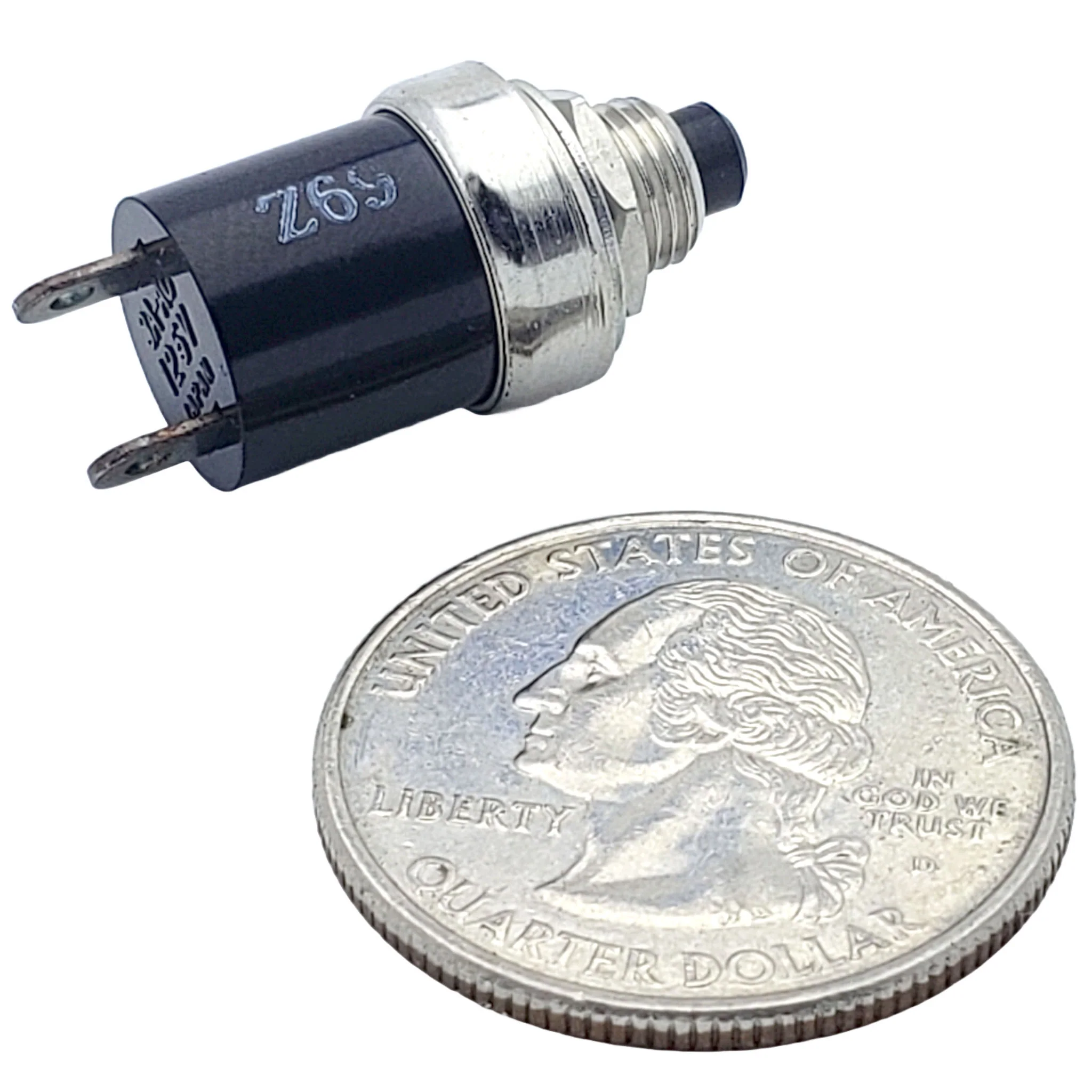 3A SPST Panel-Mount Momentary Push Button Switch - Image 2