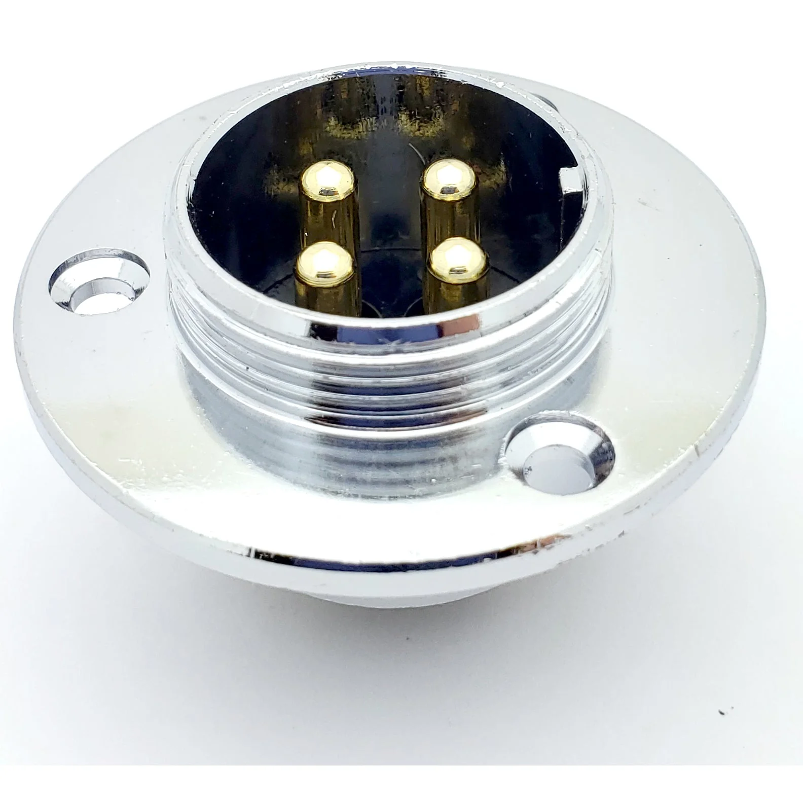 4 Pin Mic Connector Male/Female Pair - Extra Large - 20A 300V HEAVY DUTY GX25 - Image 7