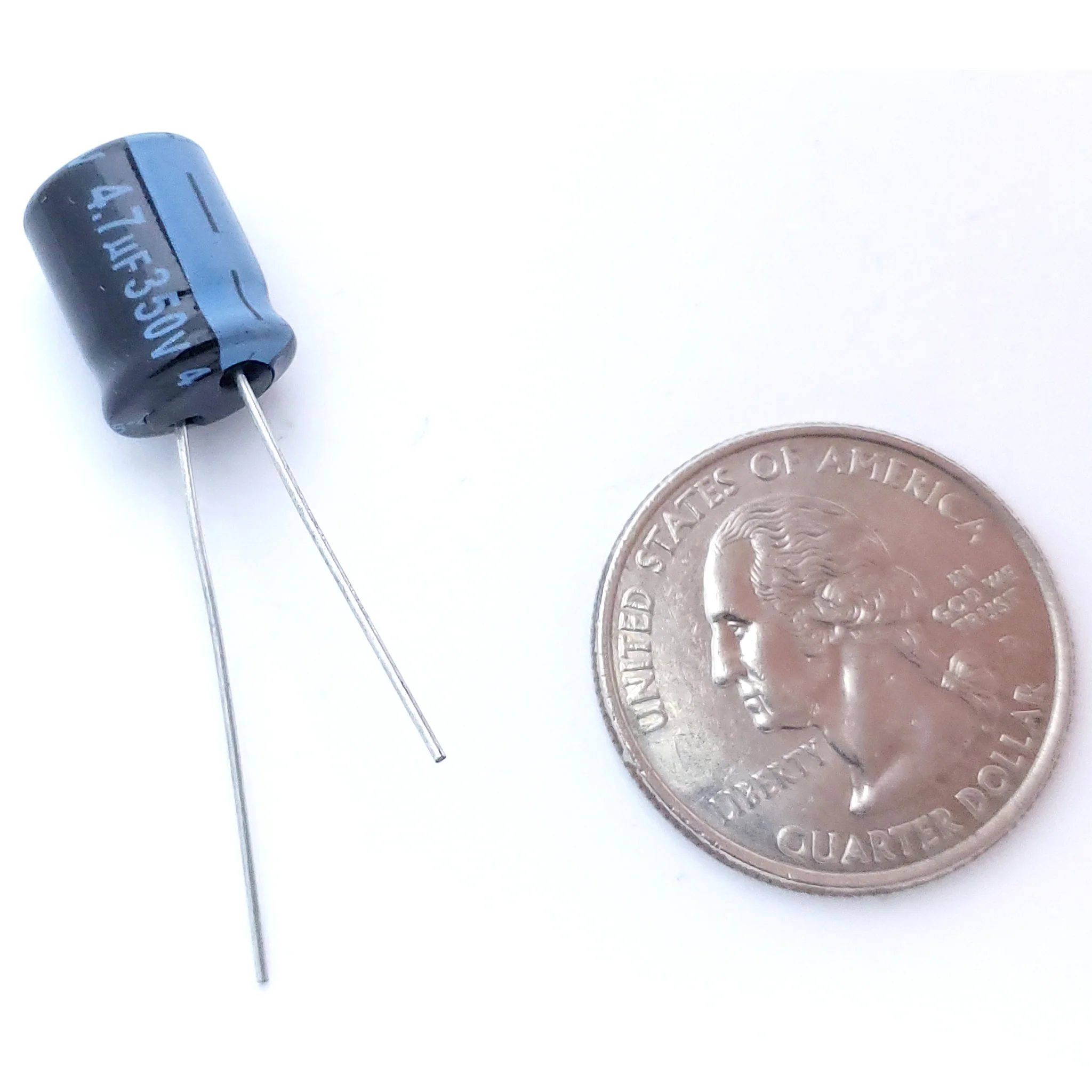 4.7uF 350 Volt Electrolytic Capacitor - Image 2
