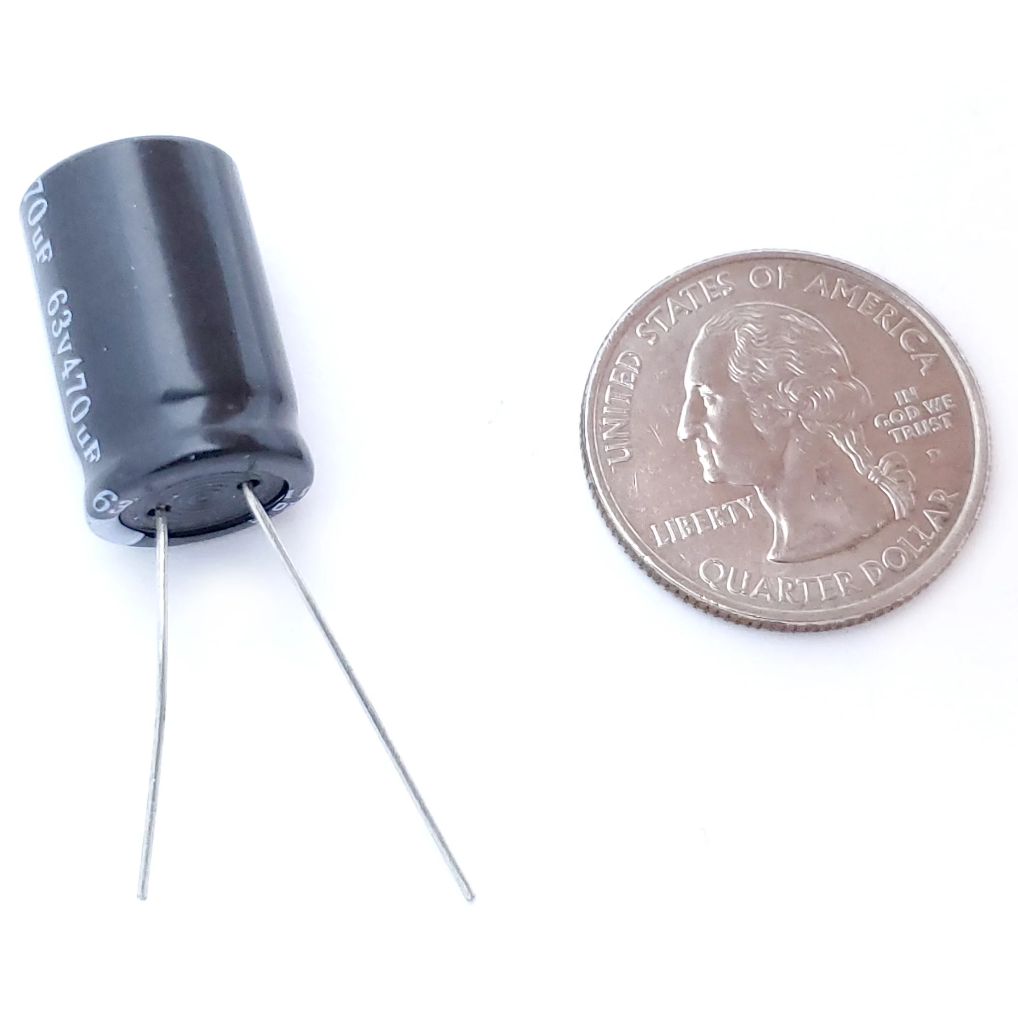470uF 63 Volt Electrolytic Capacitor - Image 2