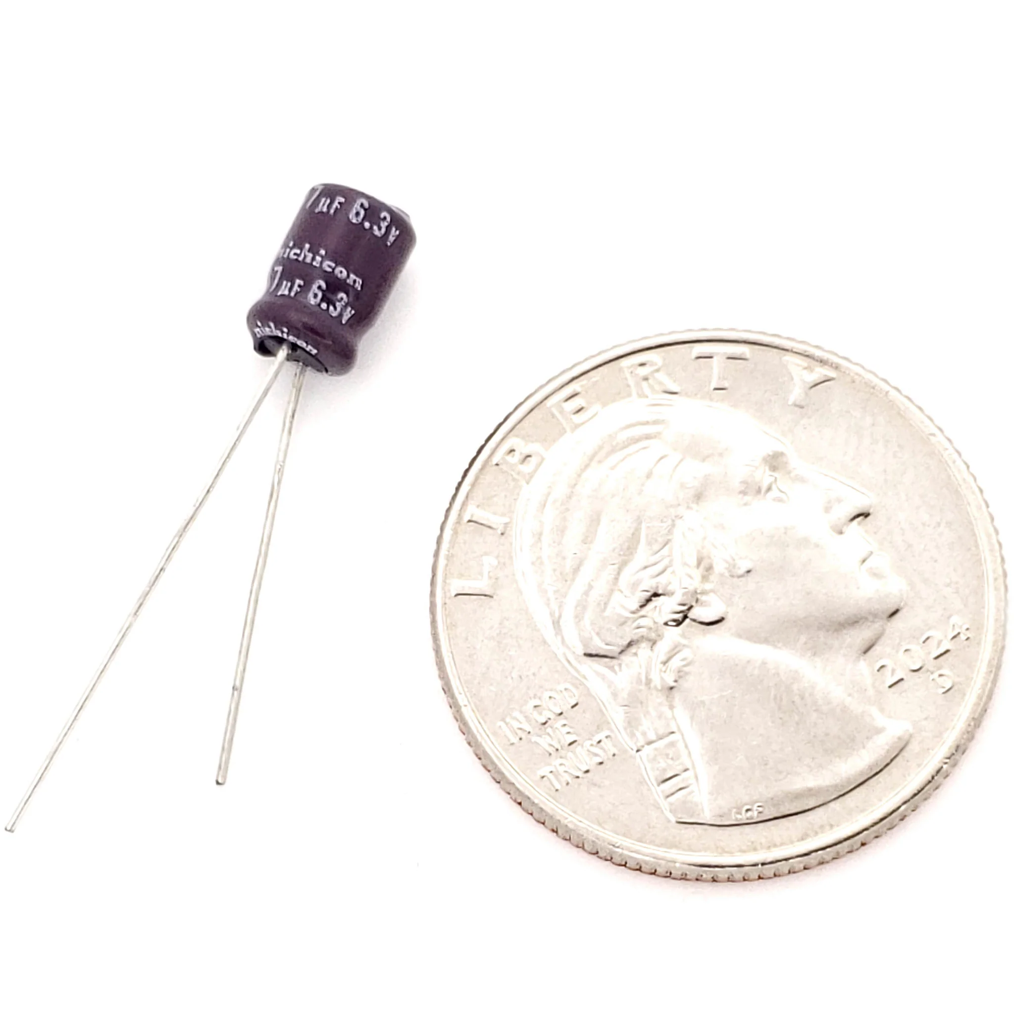 47uF 6.3 Volt Electrolytic Capacitor - Image 2