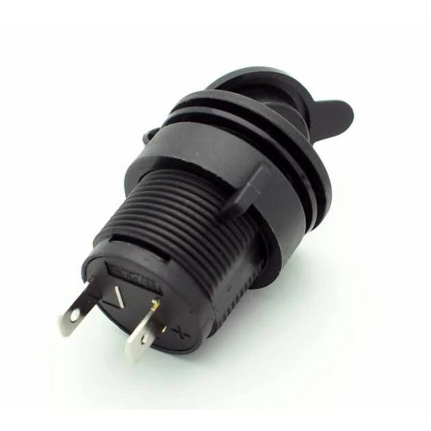 Cigarette Lighter Socket - Weather Proof, Panel Mount - Image 2