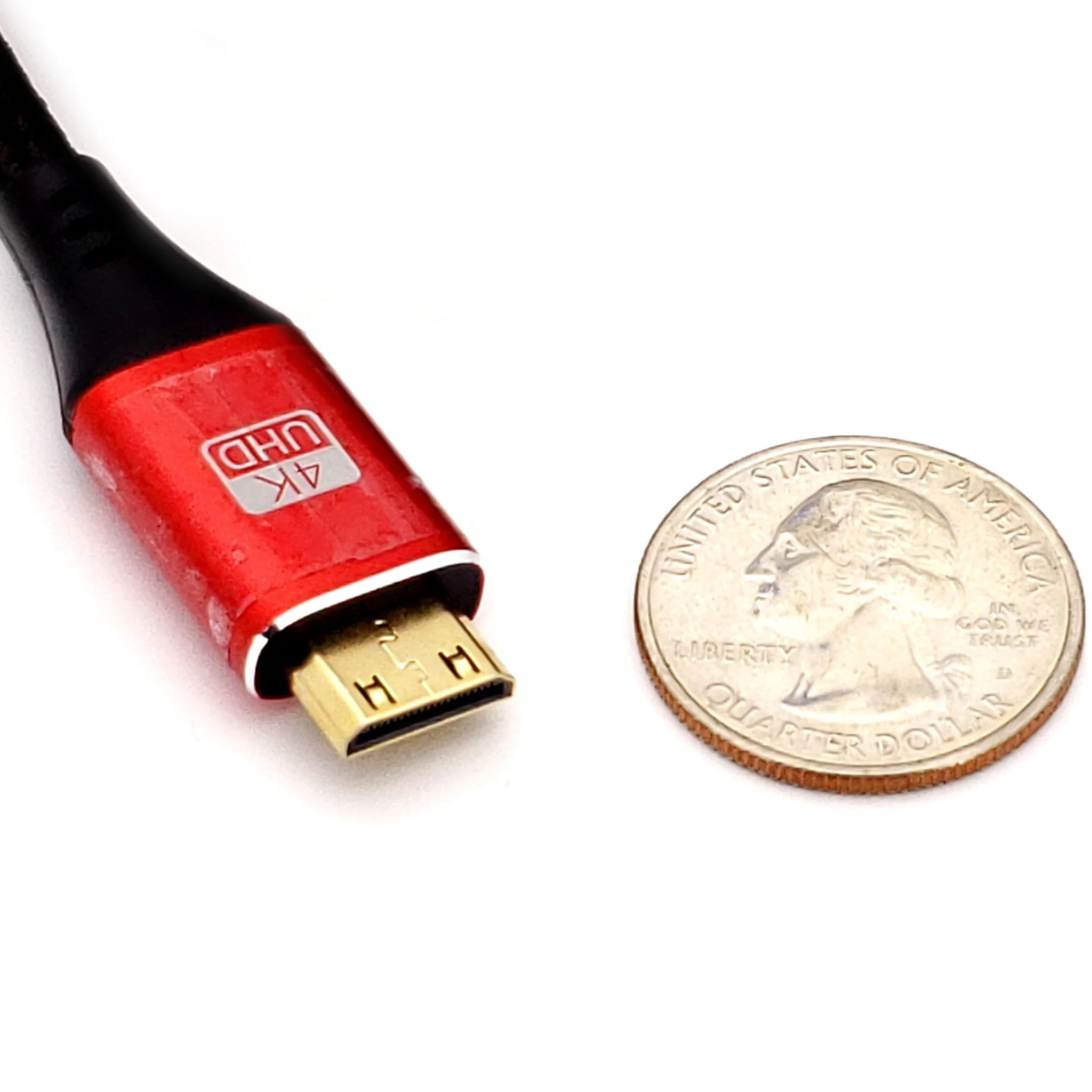 4K Mini HDMI to HDMI Cable - Male to Male - 6ft - Image 3