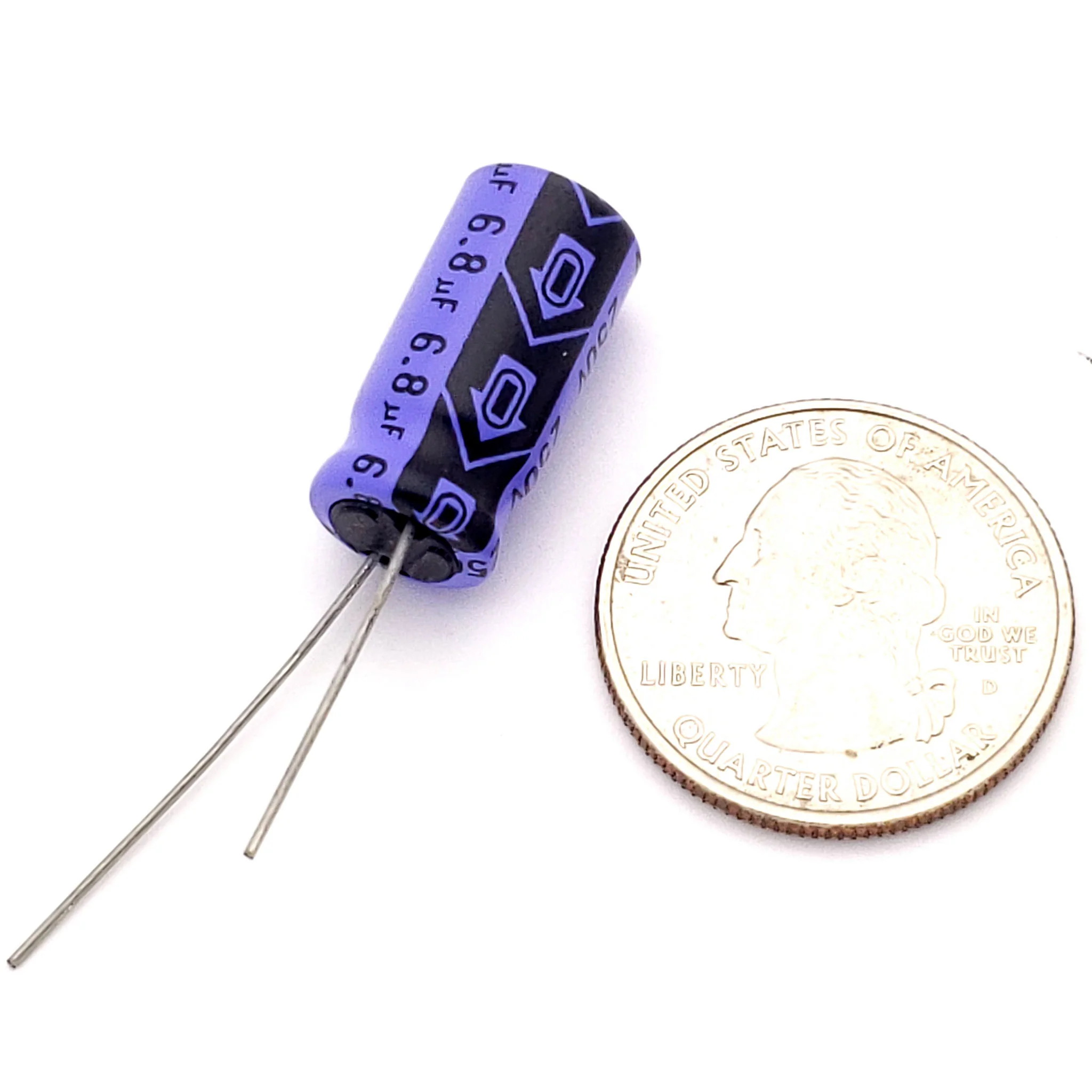 6.8uF 250 Volt Electrolytic Capacitor - Image 2