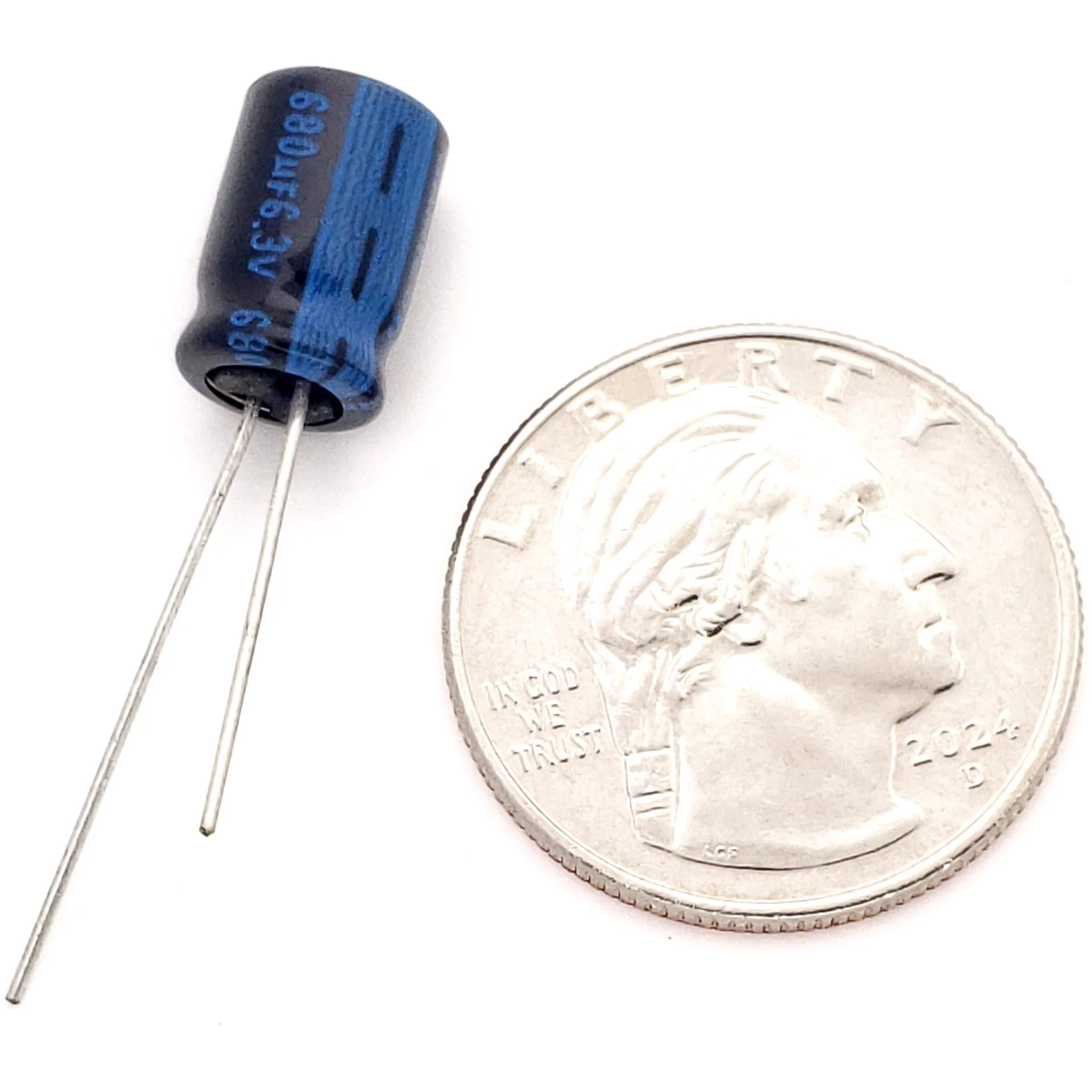 680uF 6.3 Volt Electrolytic Capacitor - Image 2
