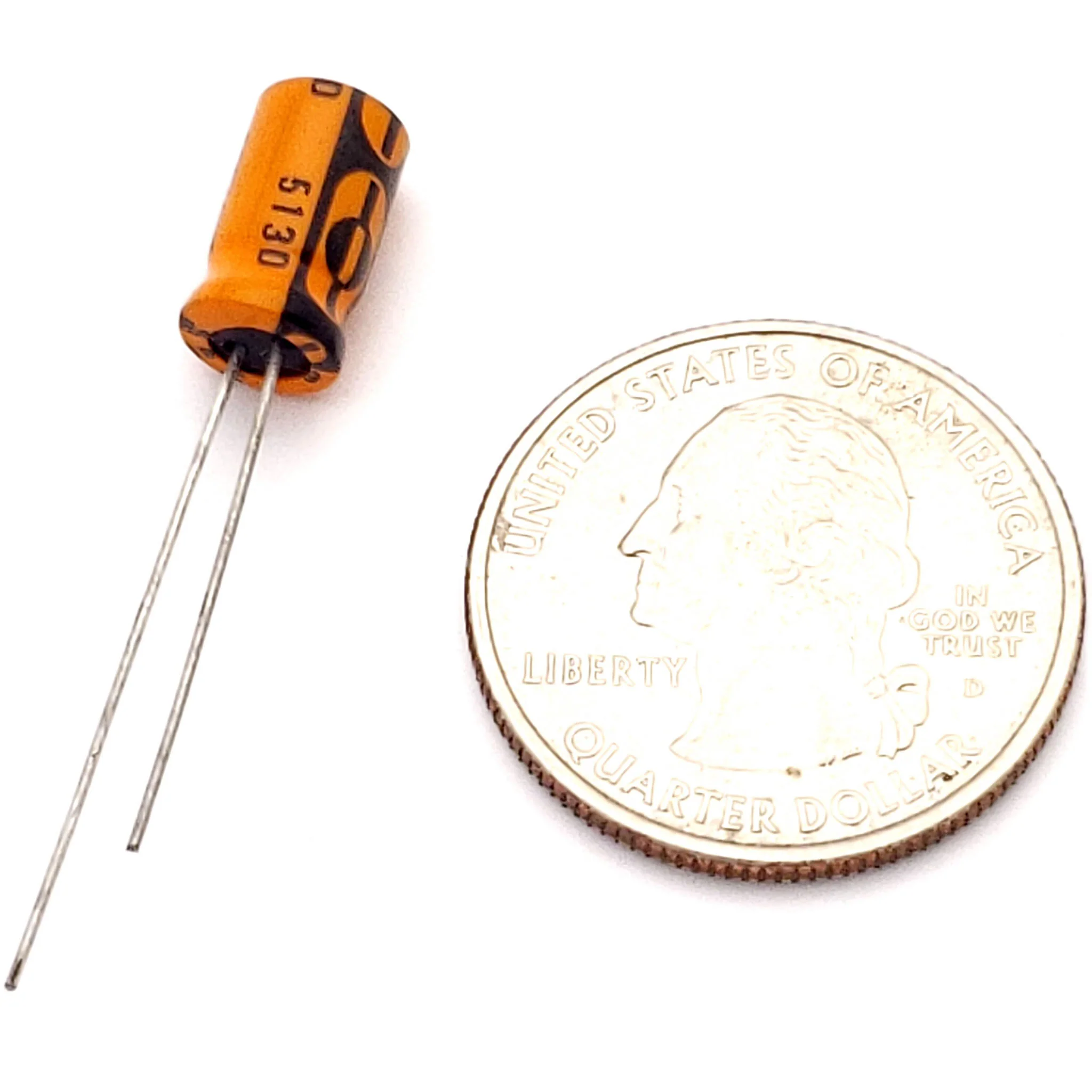 68uF 16 Volt Electrolytic Capacitor - Image 2