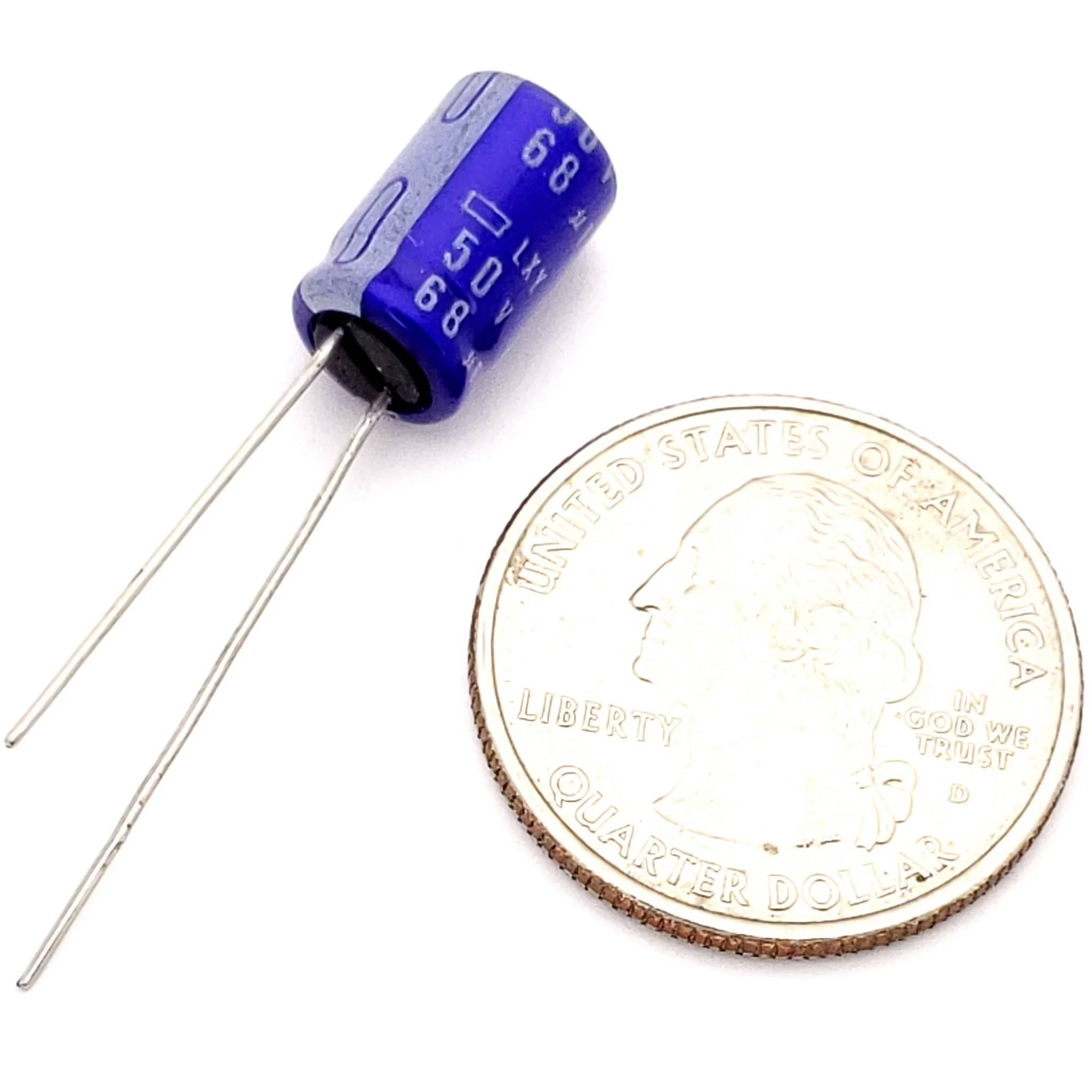 68uF 50 Volt Electrolytic Capacitor - Image 2