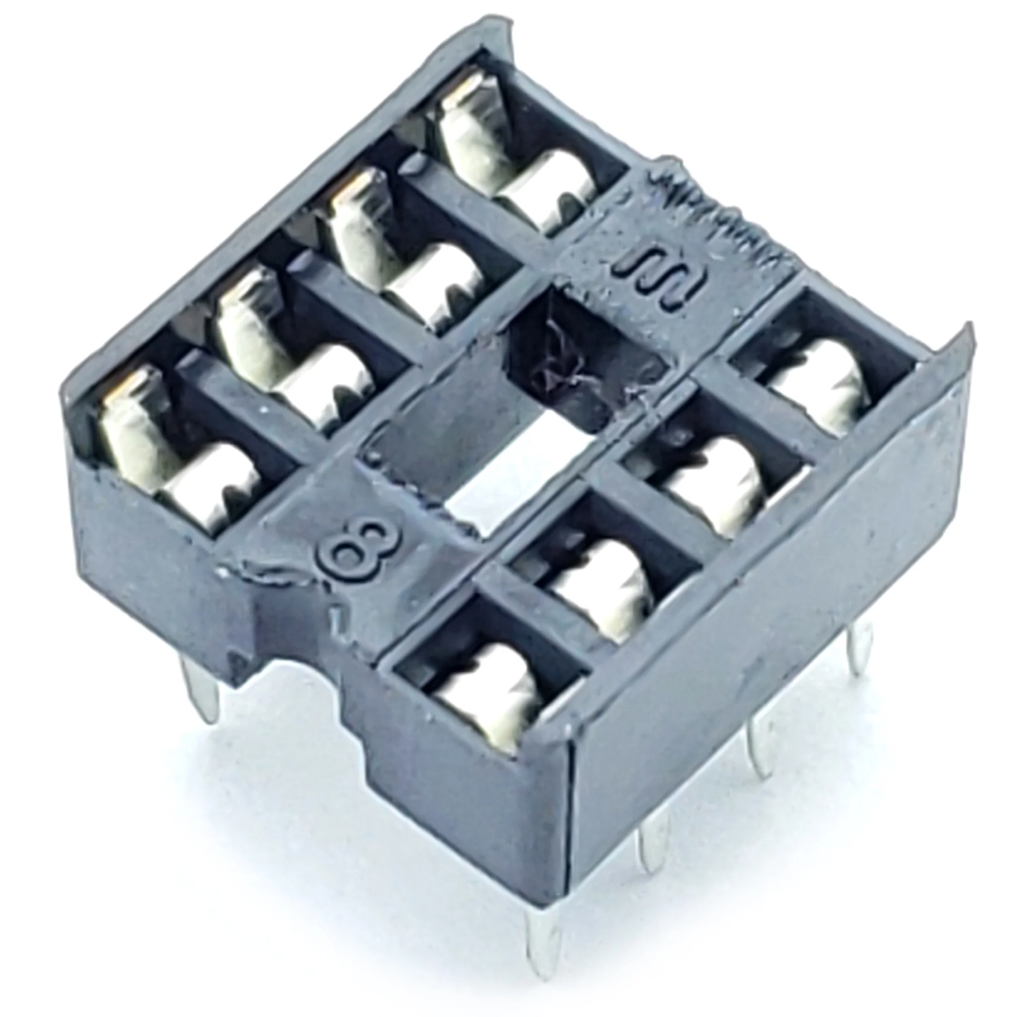 8 Pin IC Socket - 2.54mm Spacing (0.1")