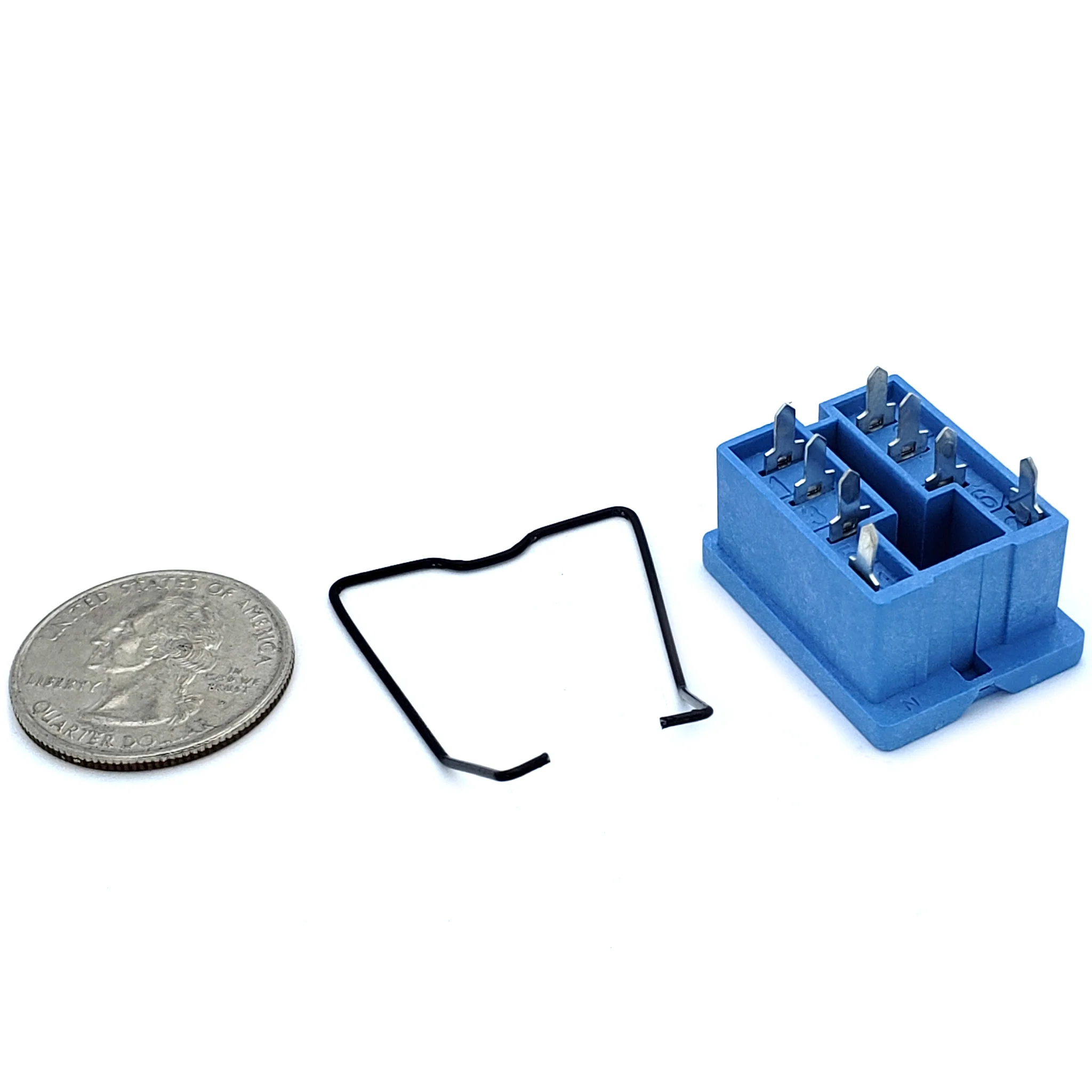 8-Pin PCB Relay Socket With Retaining Clip - Finder 96.12 - Image 2