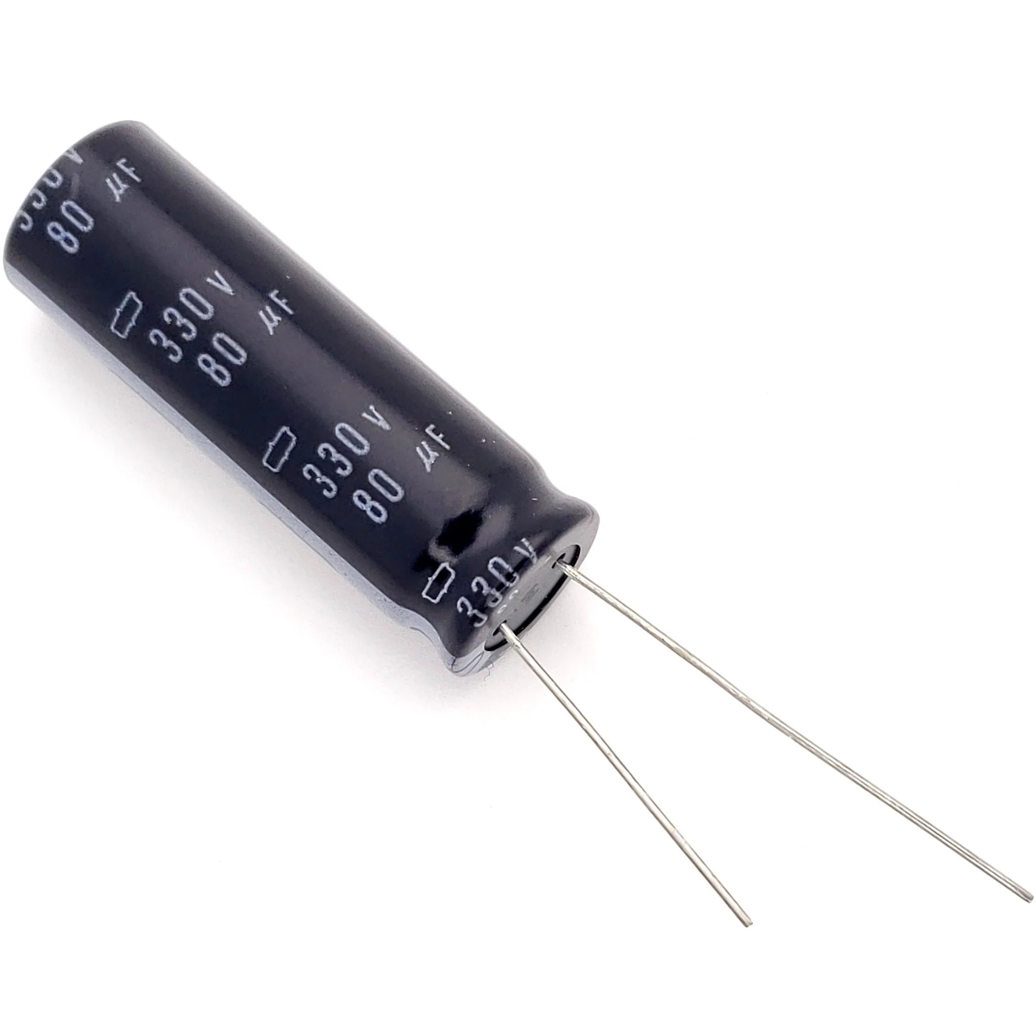 80uF 330 Volt Electrolytic Capacitor