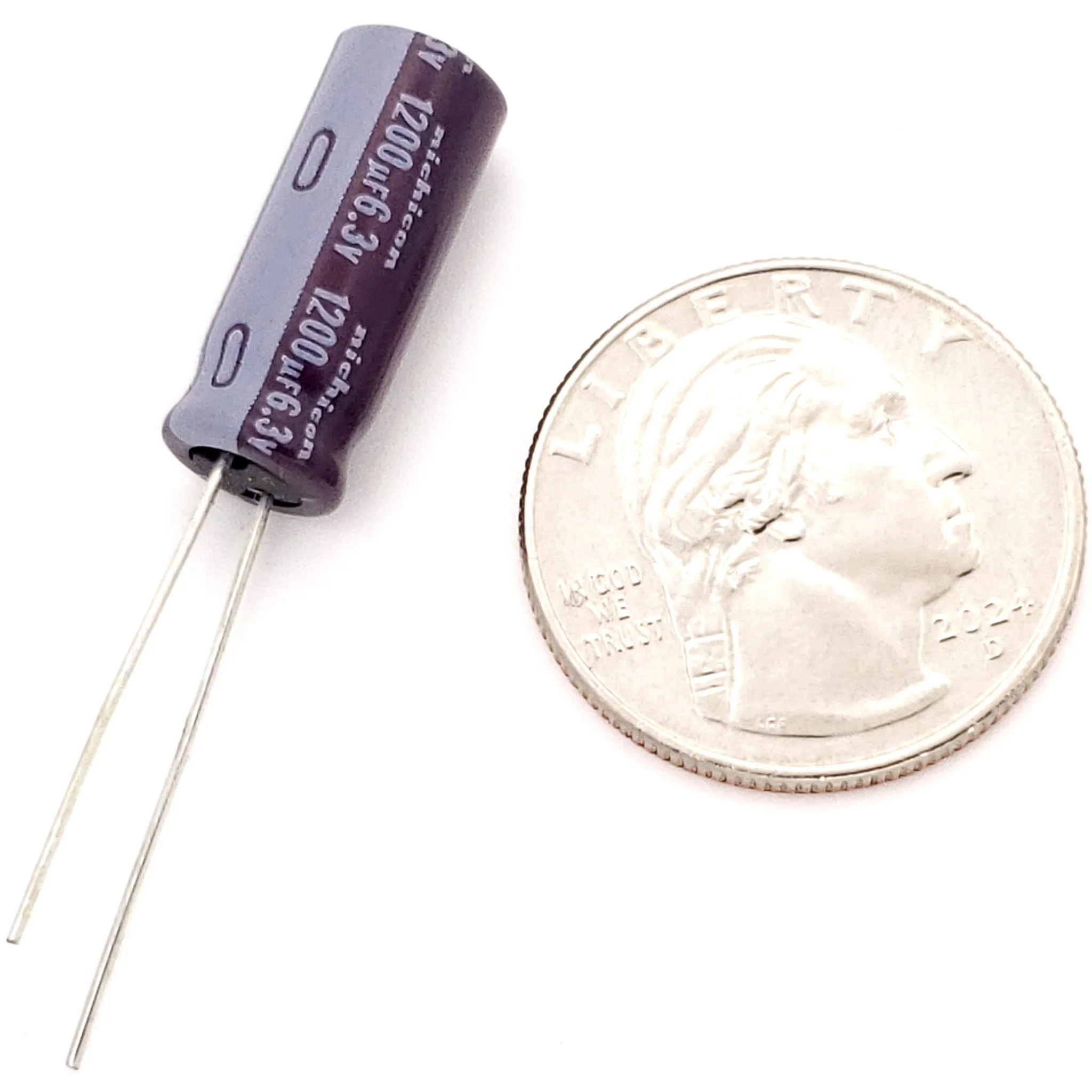 1200uF 6.3 Volt Electrolytic Capacitor - Image 2