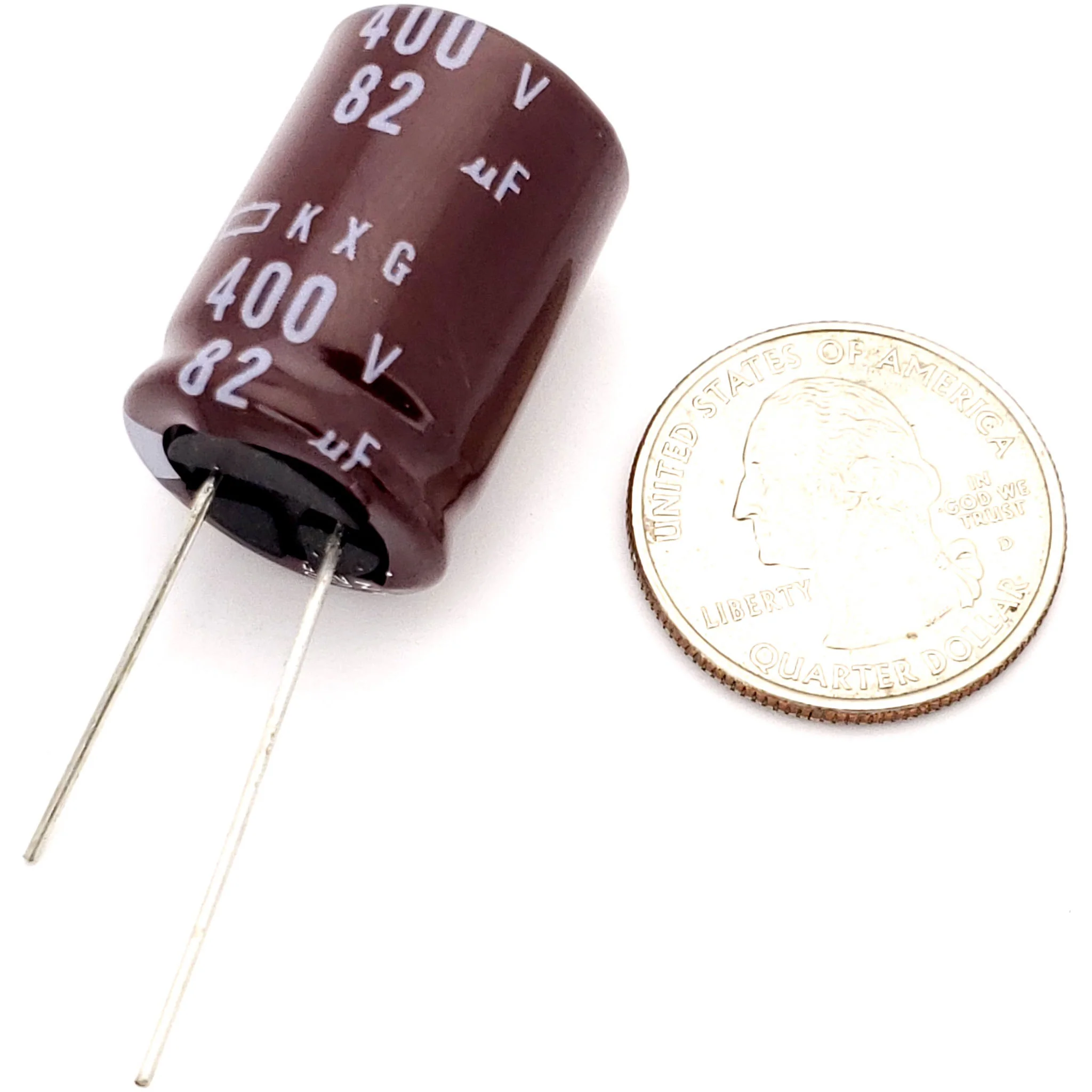 82uF 400 Volt Electrolytic Capacitor - Image 2