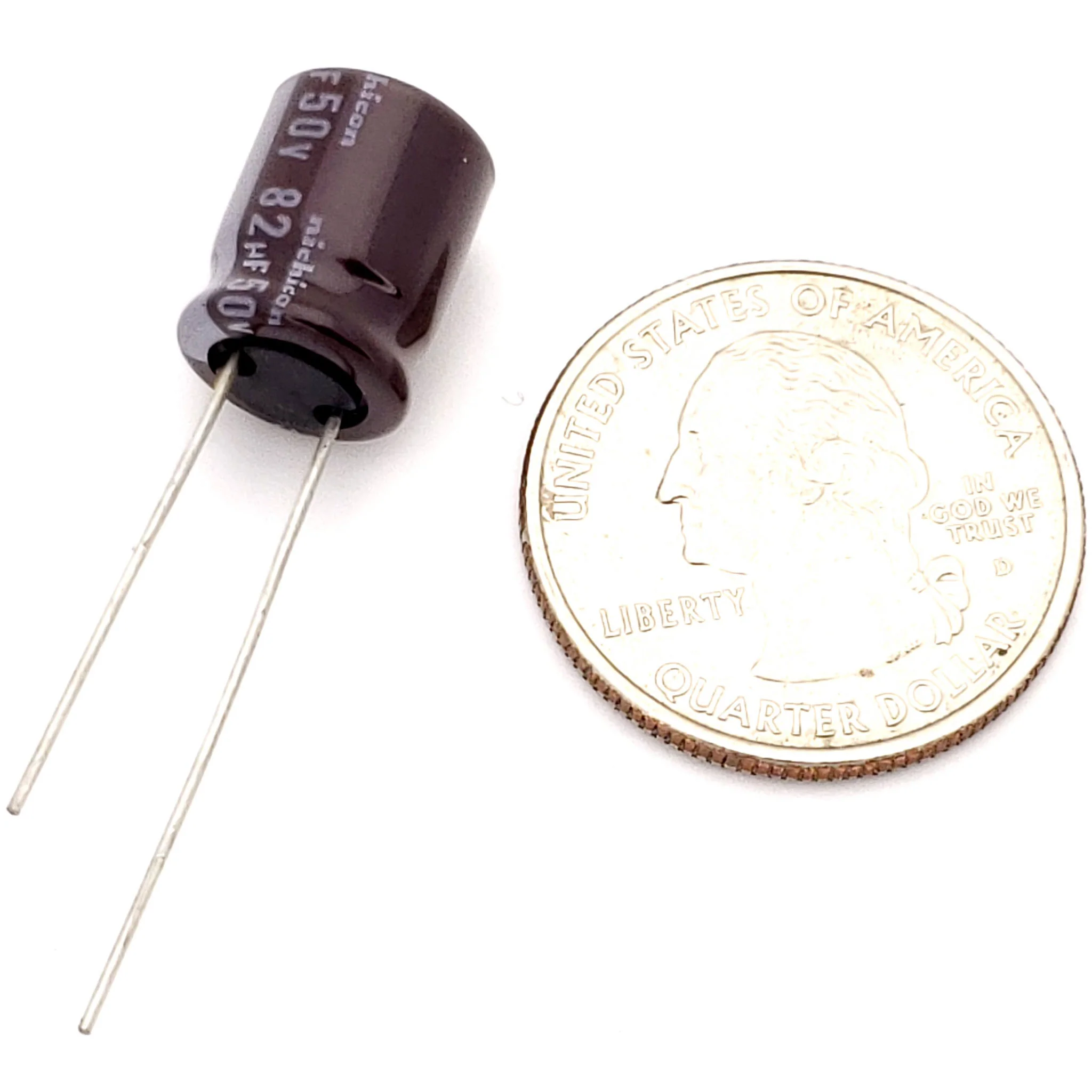 82uF 50 Volt Electrolytic Capacitor - Image 2