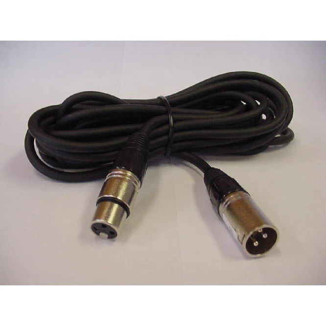 XLR Male - XLR Female Extension Cable 15'