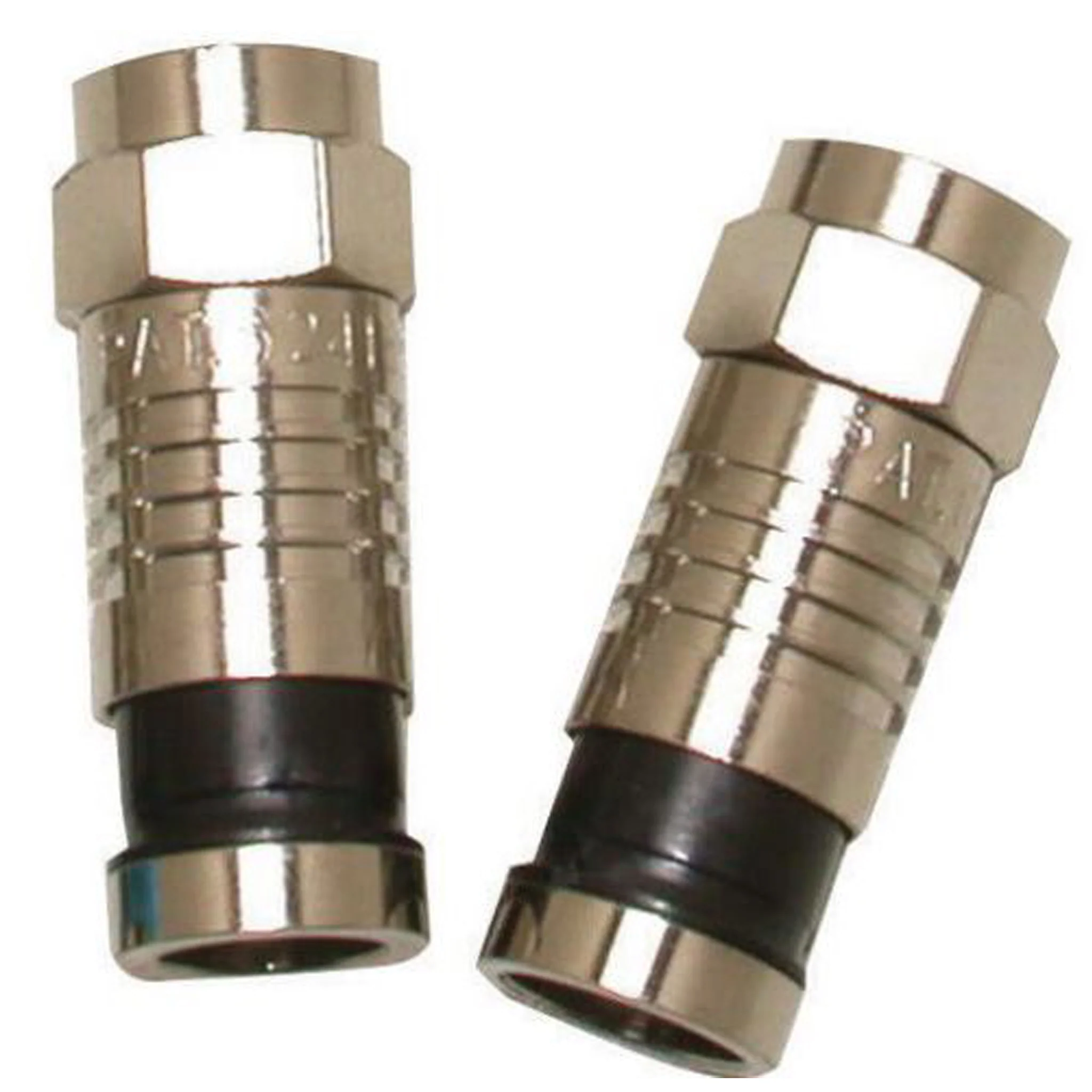 CAT5 - F Type Compression Connectors - RG6 - Ten Pack - Image 2
