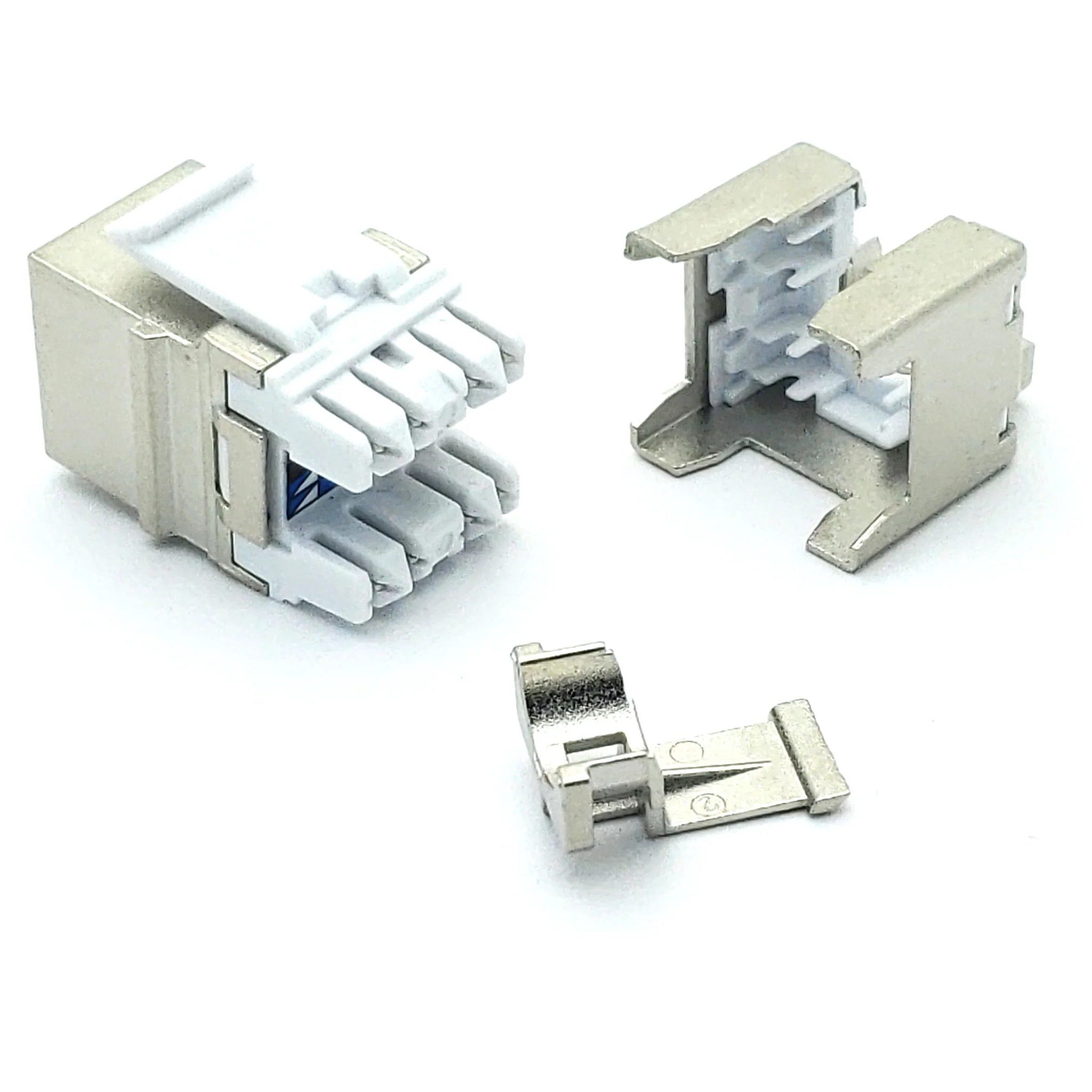 CAT6A Shielded RJ-45 Punchdown Keystone Jack - Image 2