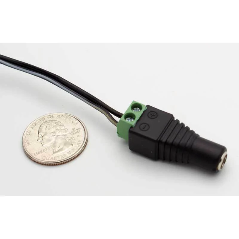 2.5mm DC Power Inline Jack - Solderless w/Screw Terminals - Image 3
